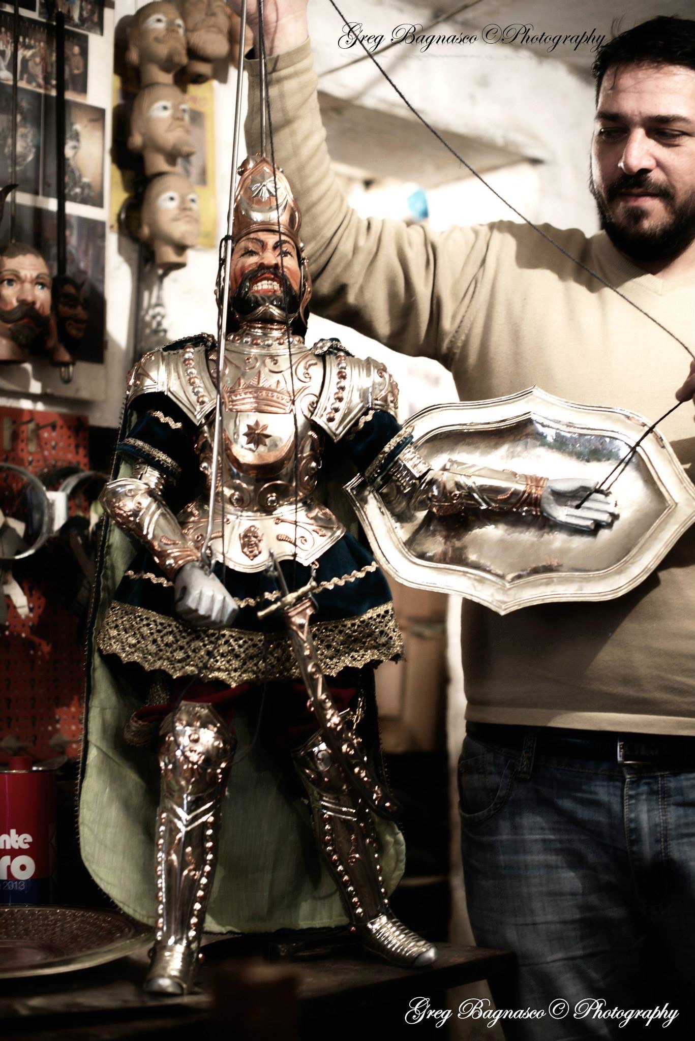 Master puppeteer Salvatore Bumbello