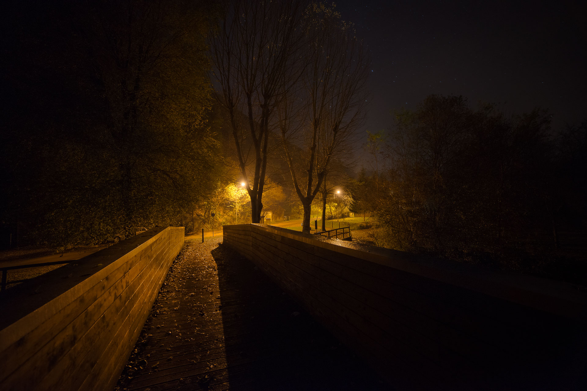 Strolling in the evening ......