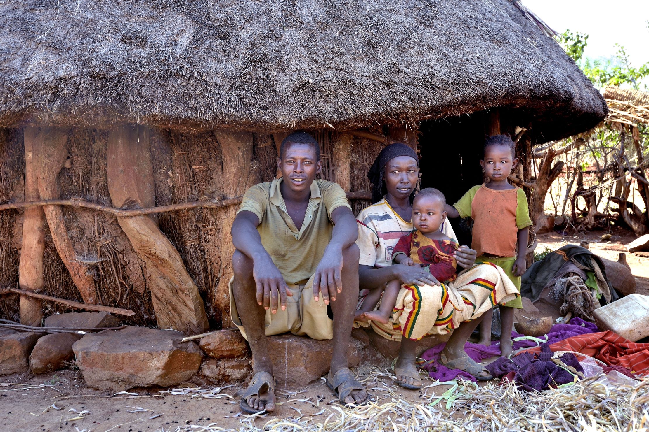 Etiopia 2015 - Famiglia Konso