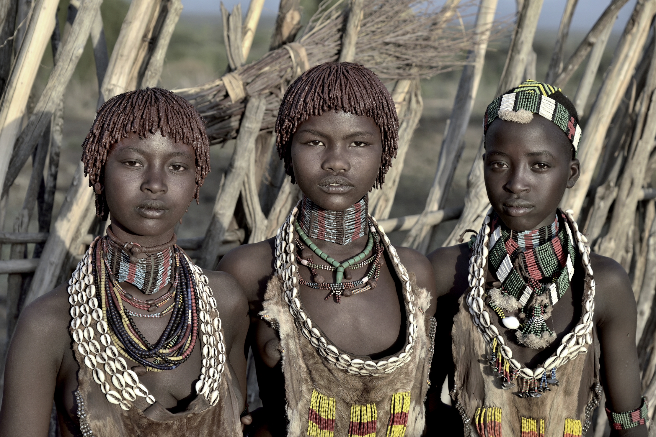 Etiopia 2015 - Ragazze Hamer
