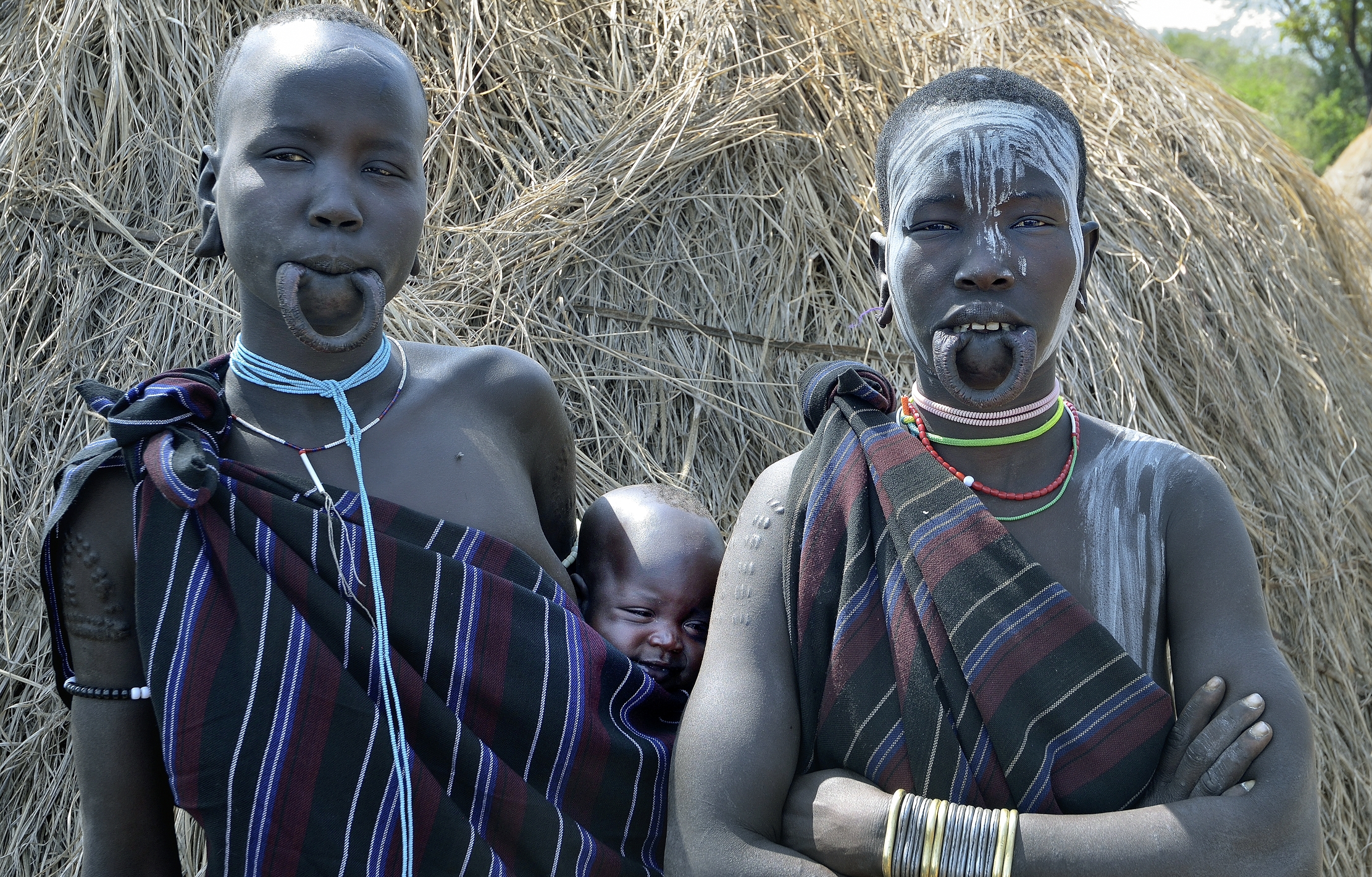 Etiopia 2015 - Ragazze Mursi