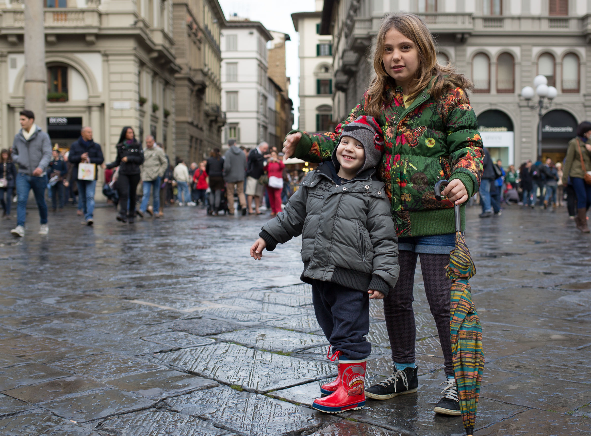 Kids in Florence