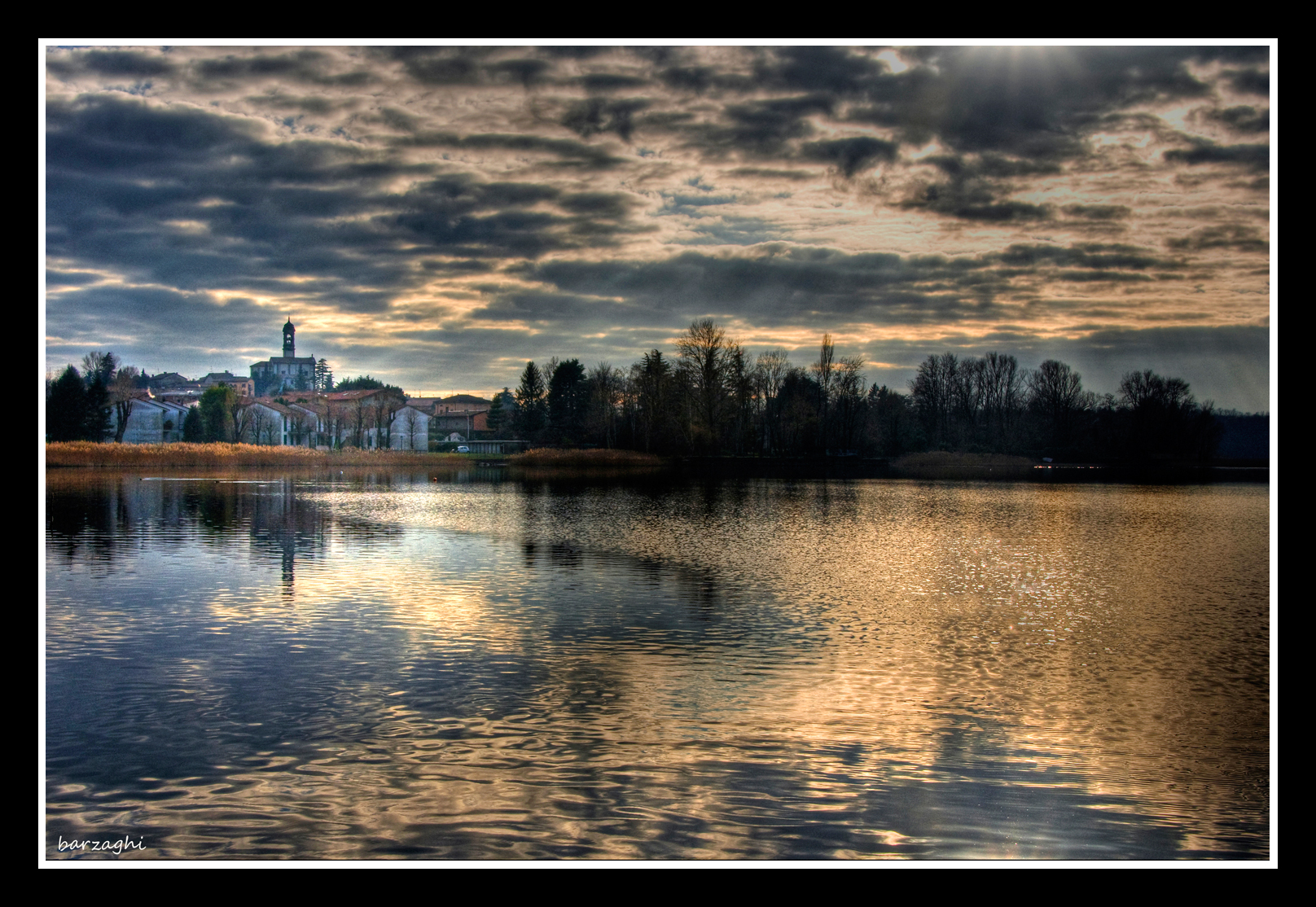 Bosisio Parini al tramonto