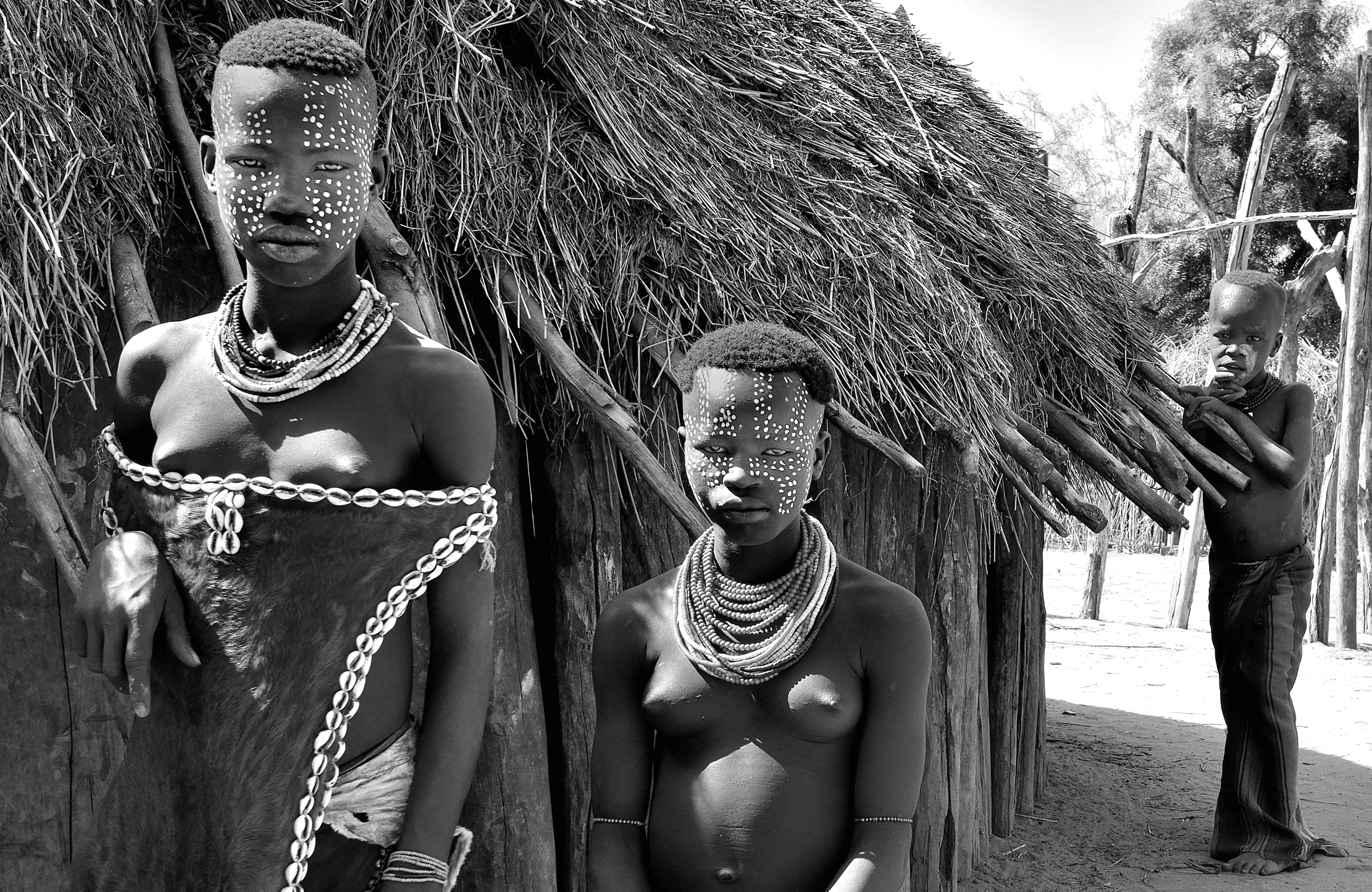 Etiopia 2015 - Ragazze Karo