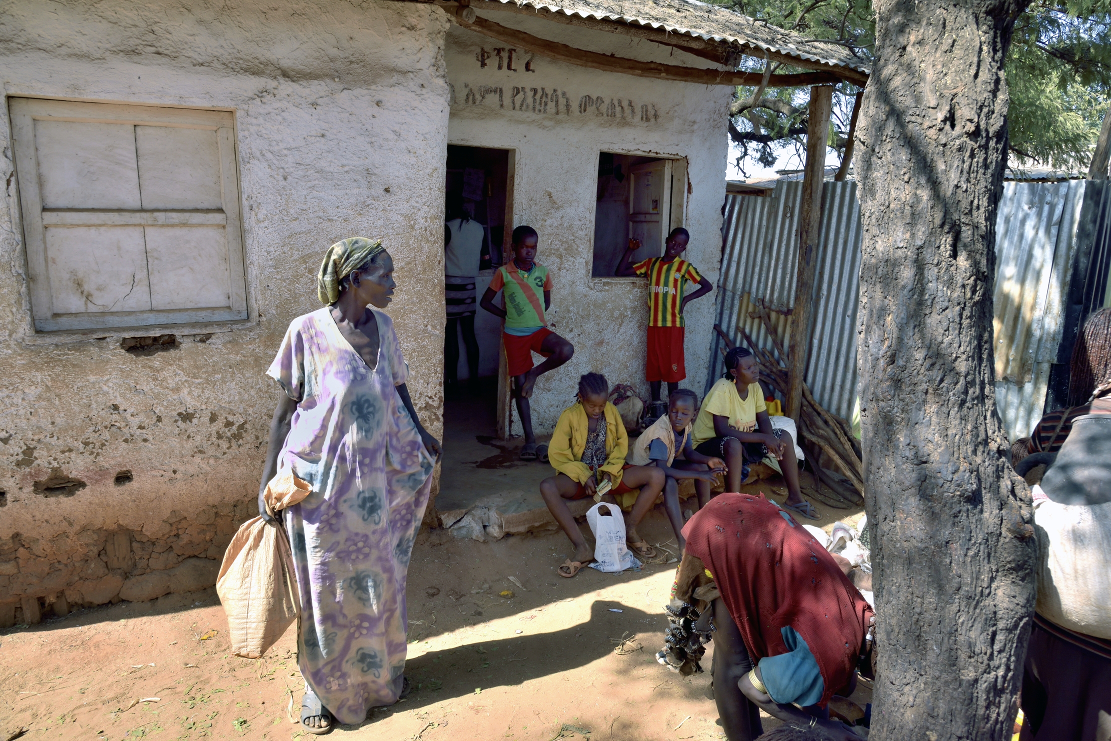 Etiopia 2015 - Nel mercato di Dimeka