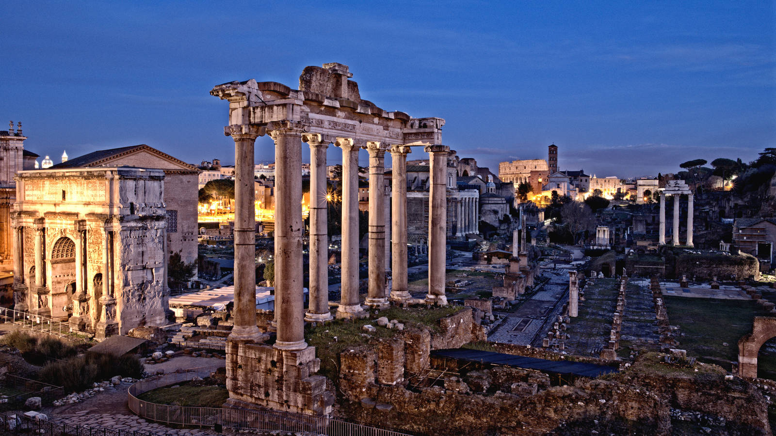 View of the Roman Forum