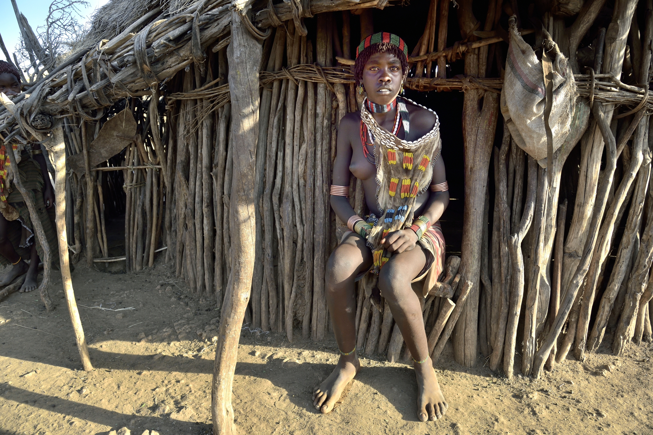 Etiopia 2015 - Ragazza Hamer