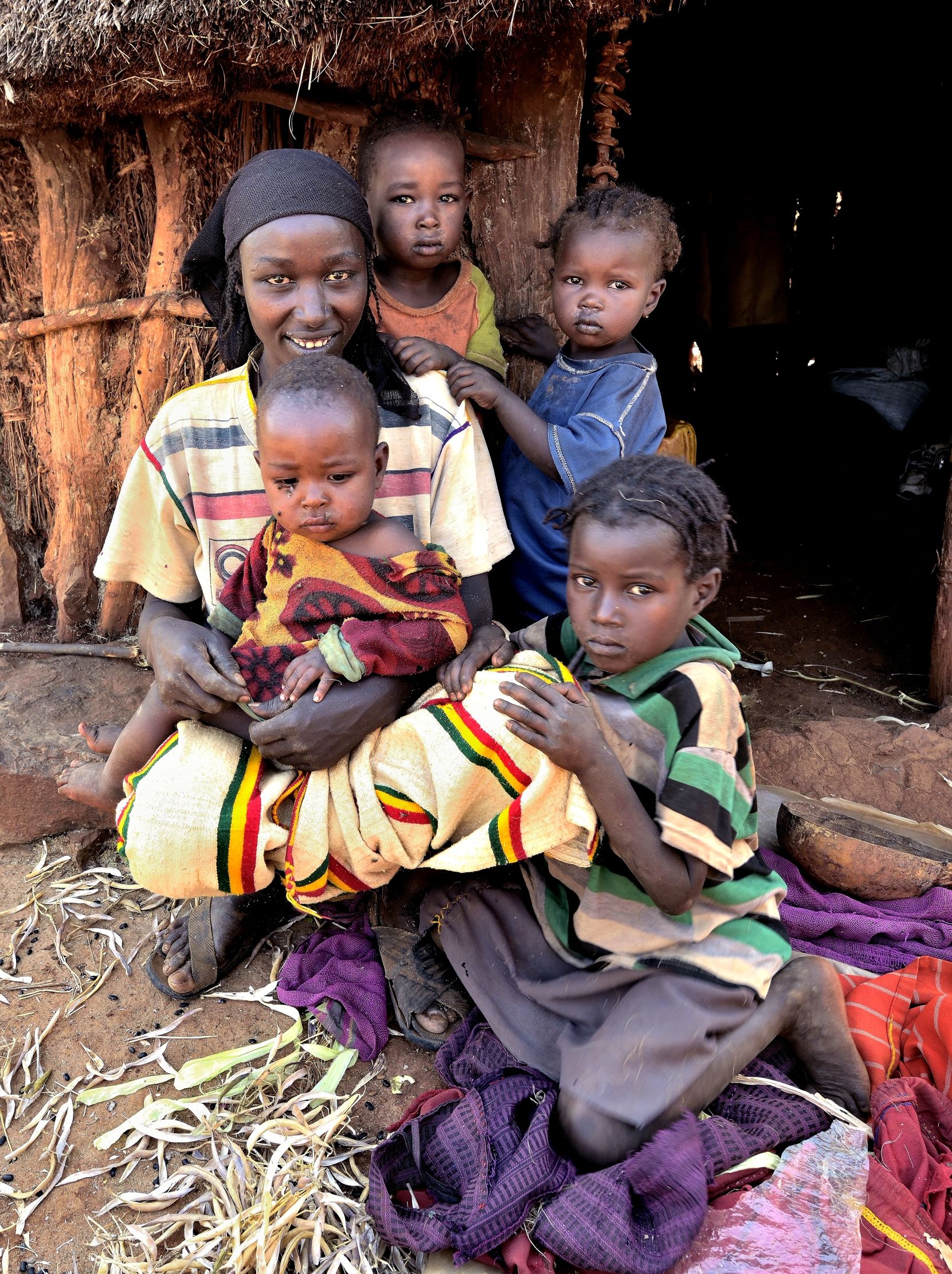 Etiopia 2015 - Famiglia Konso