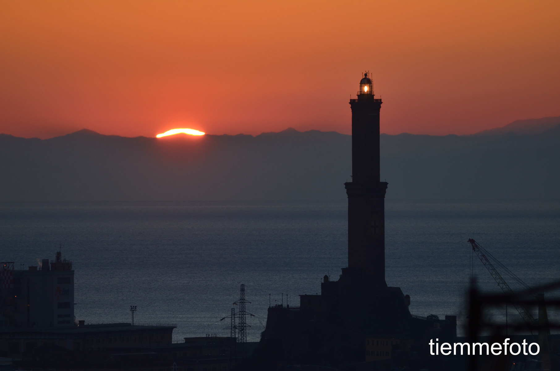 Last sun on Lanterna