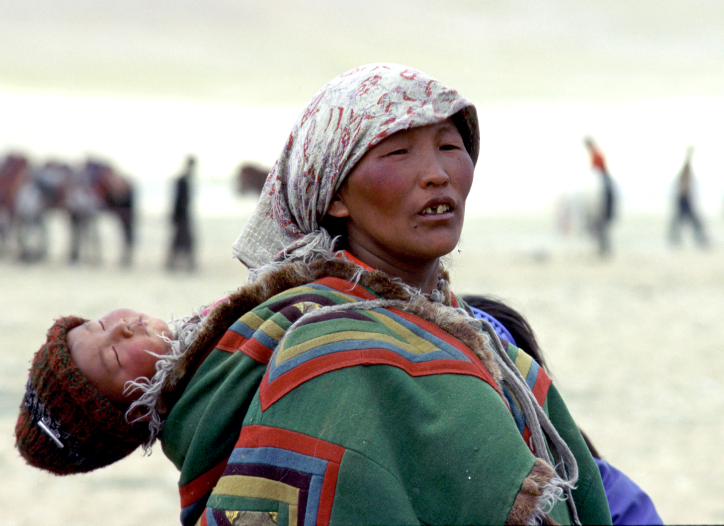 Nomadic herders in Tso Moriri -