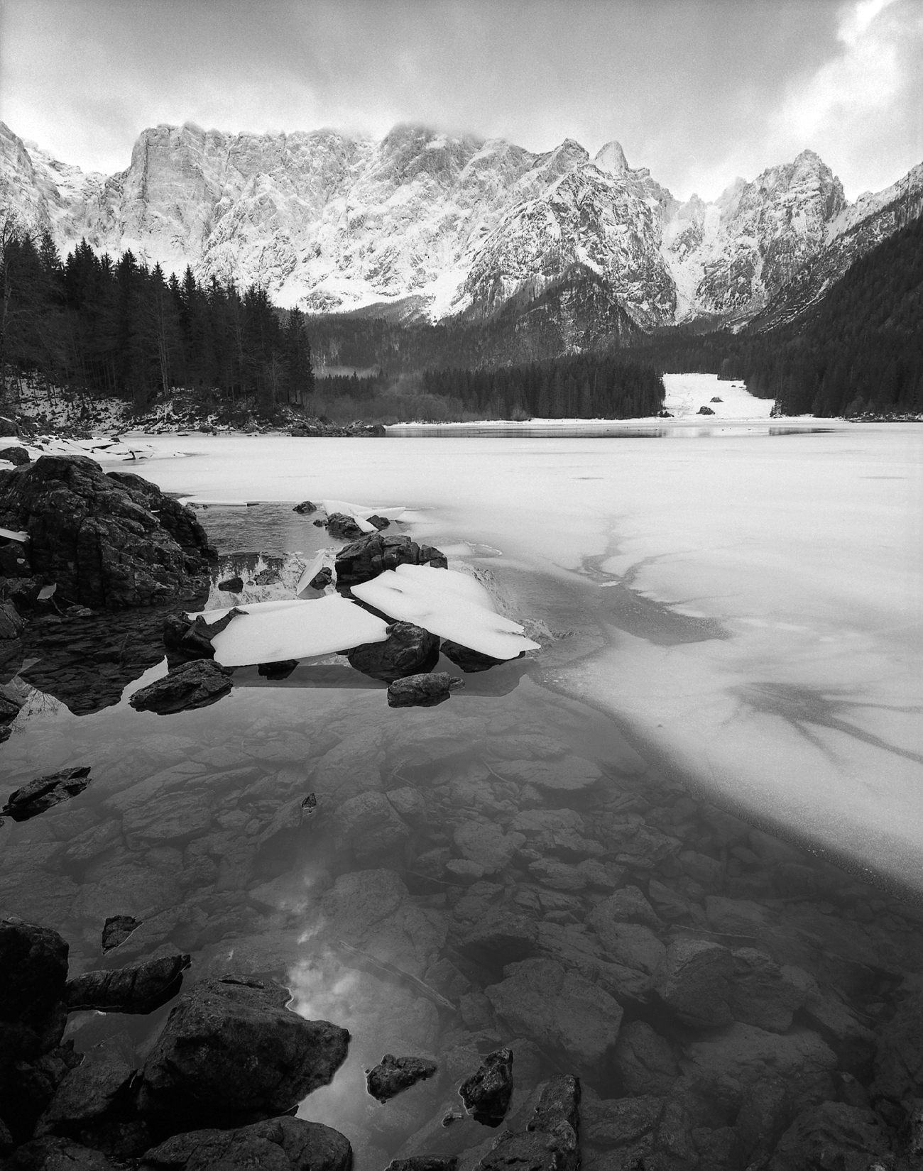 Lake Fusine (higher lake)