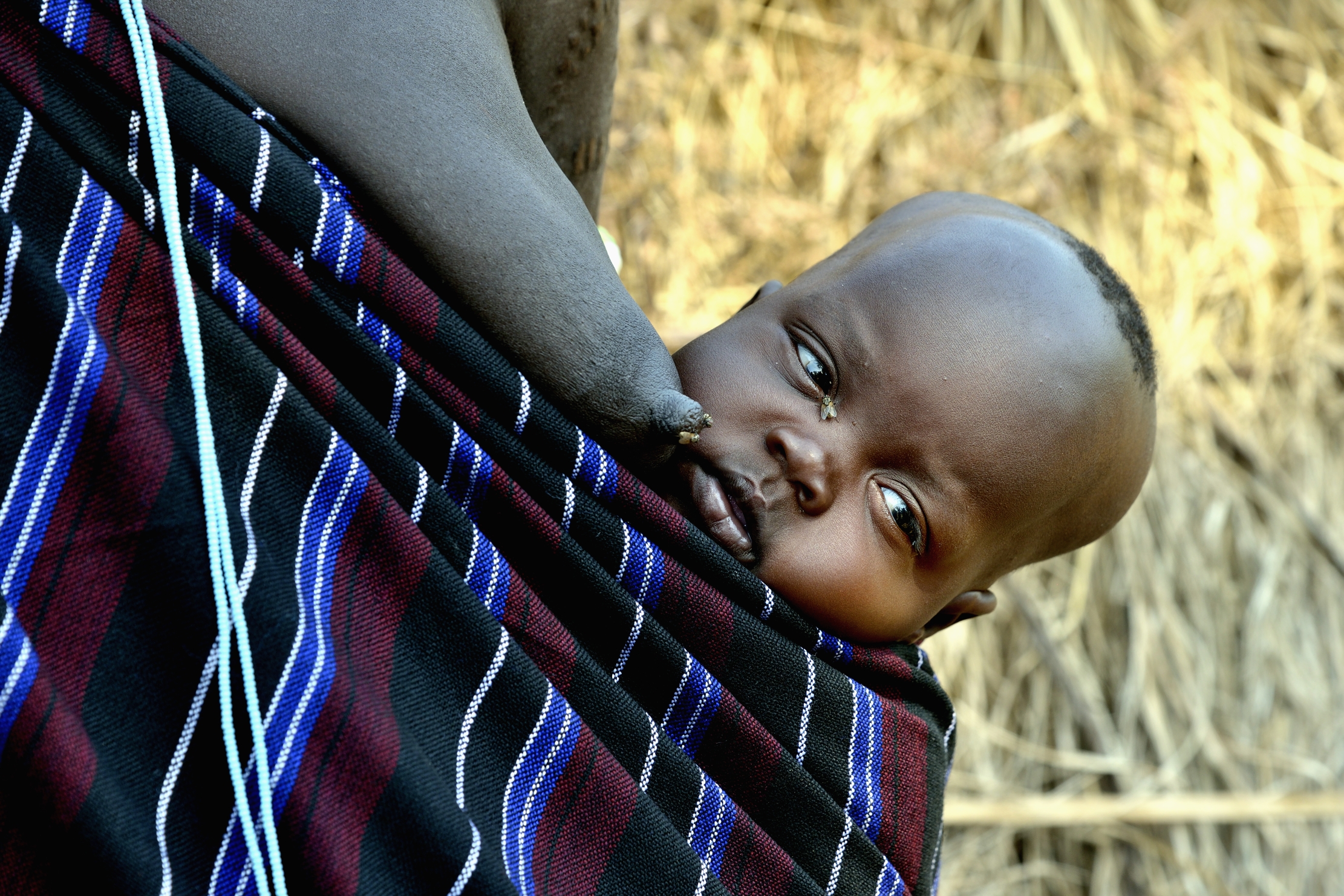 Etiopia 2015 - Bambino Mursi