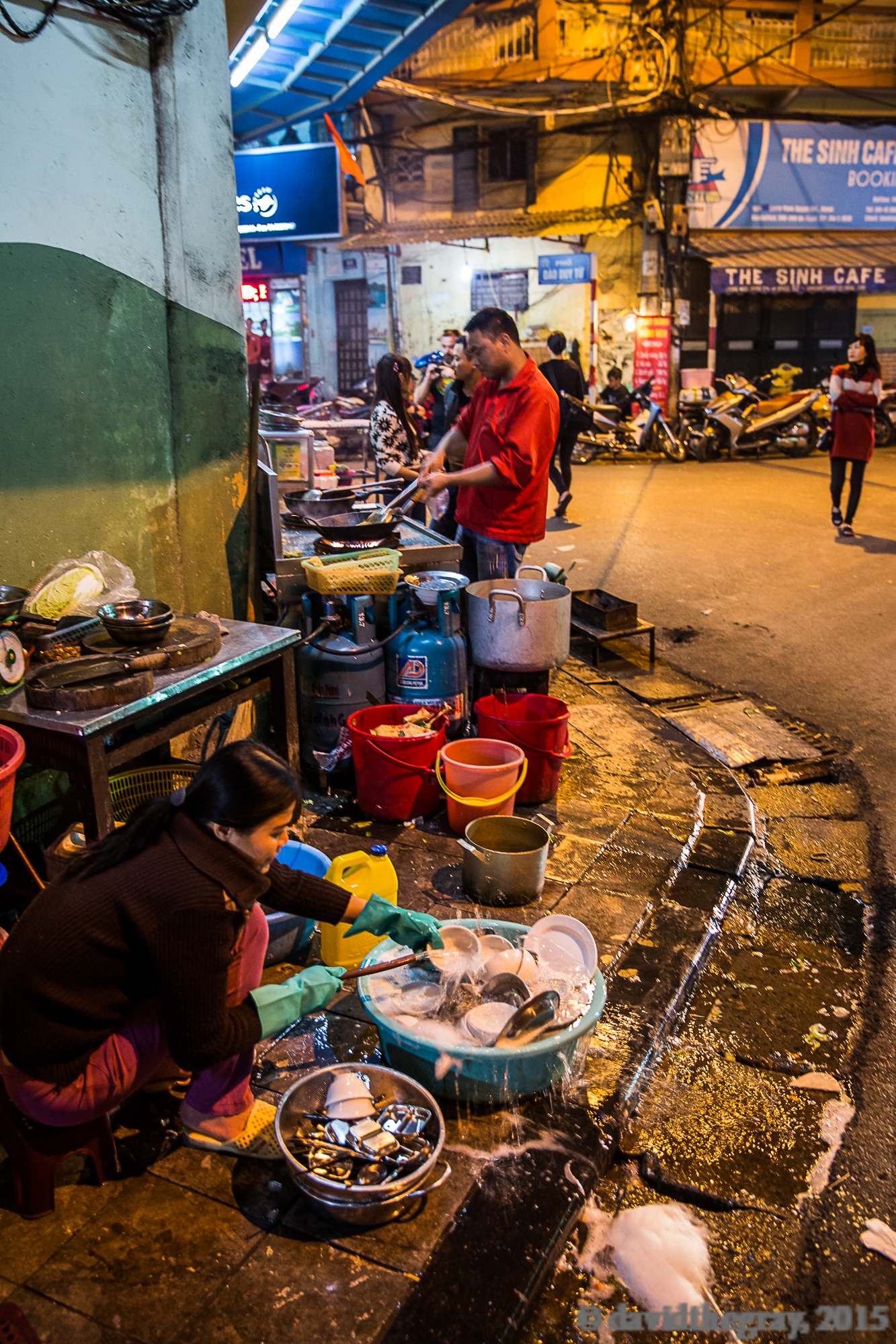 Ristorante con lavastoviglie ad Hanoi