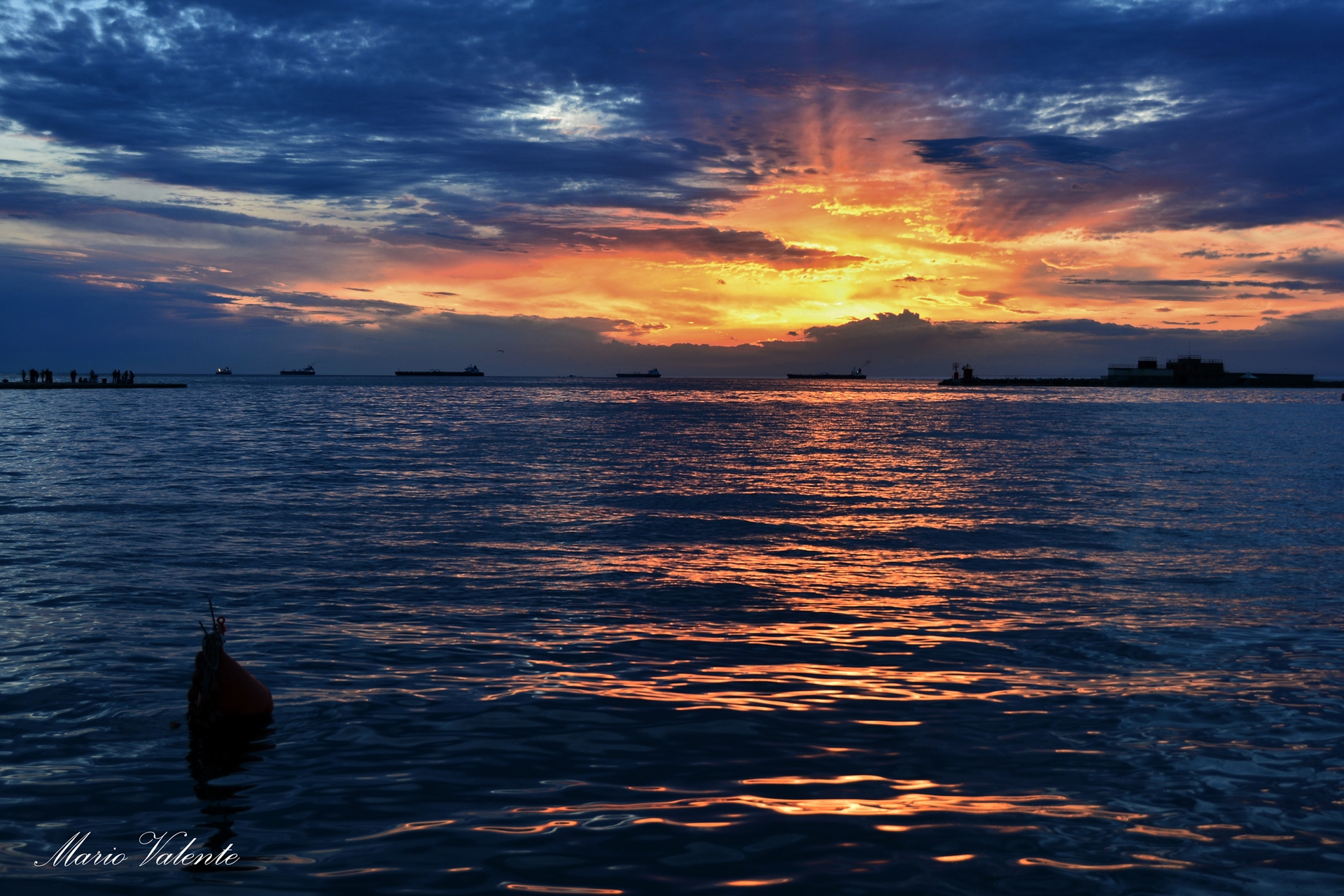 Ultimi raggi tra le nubi