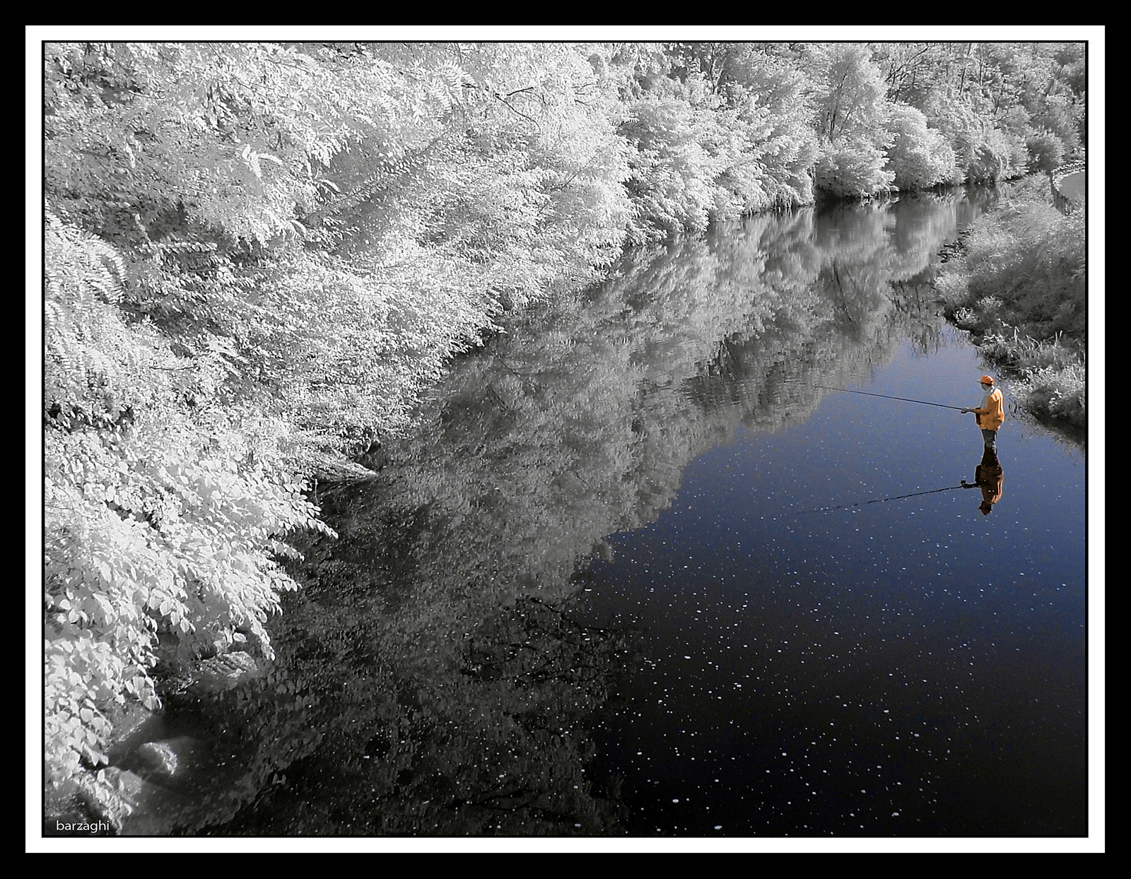 il  pescatore  -infrared