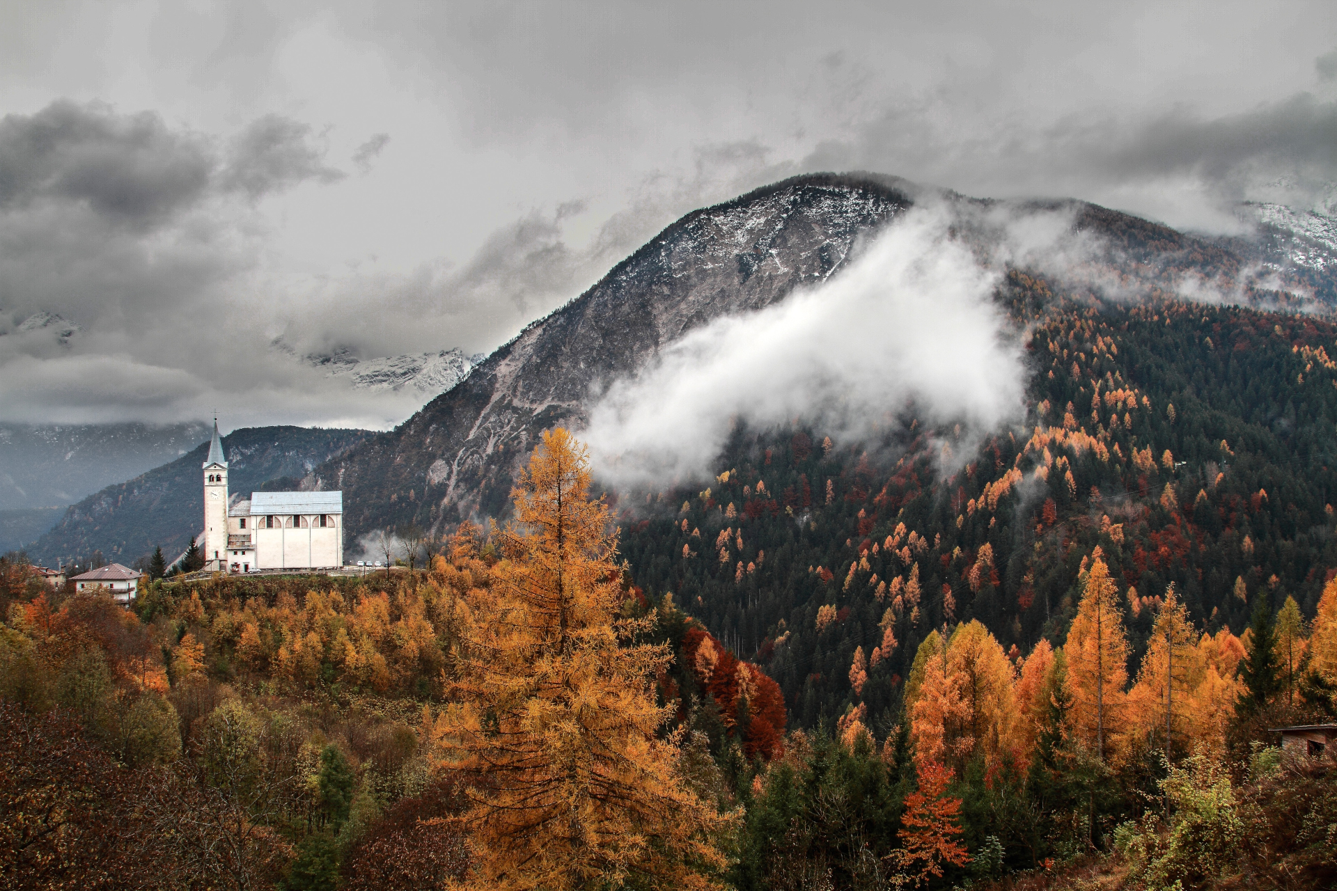 Church of venas cadore