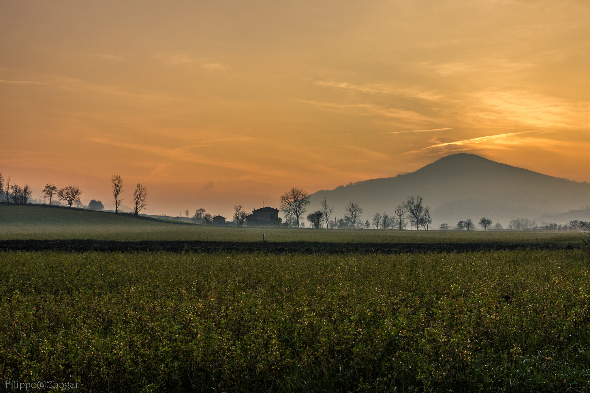 Alba vista Appennini