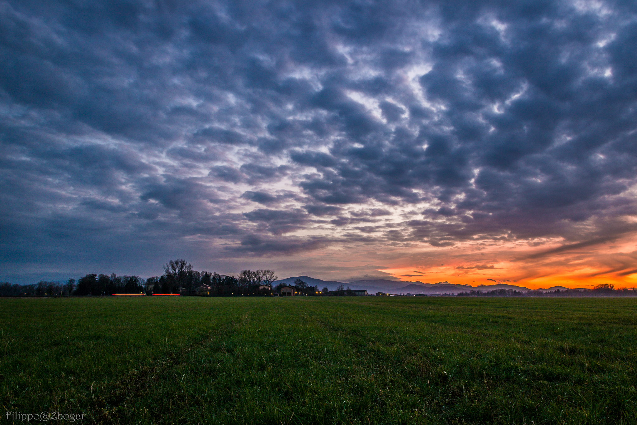 Tramonto di Pecorelle