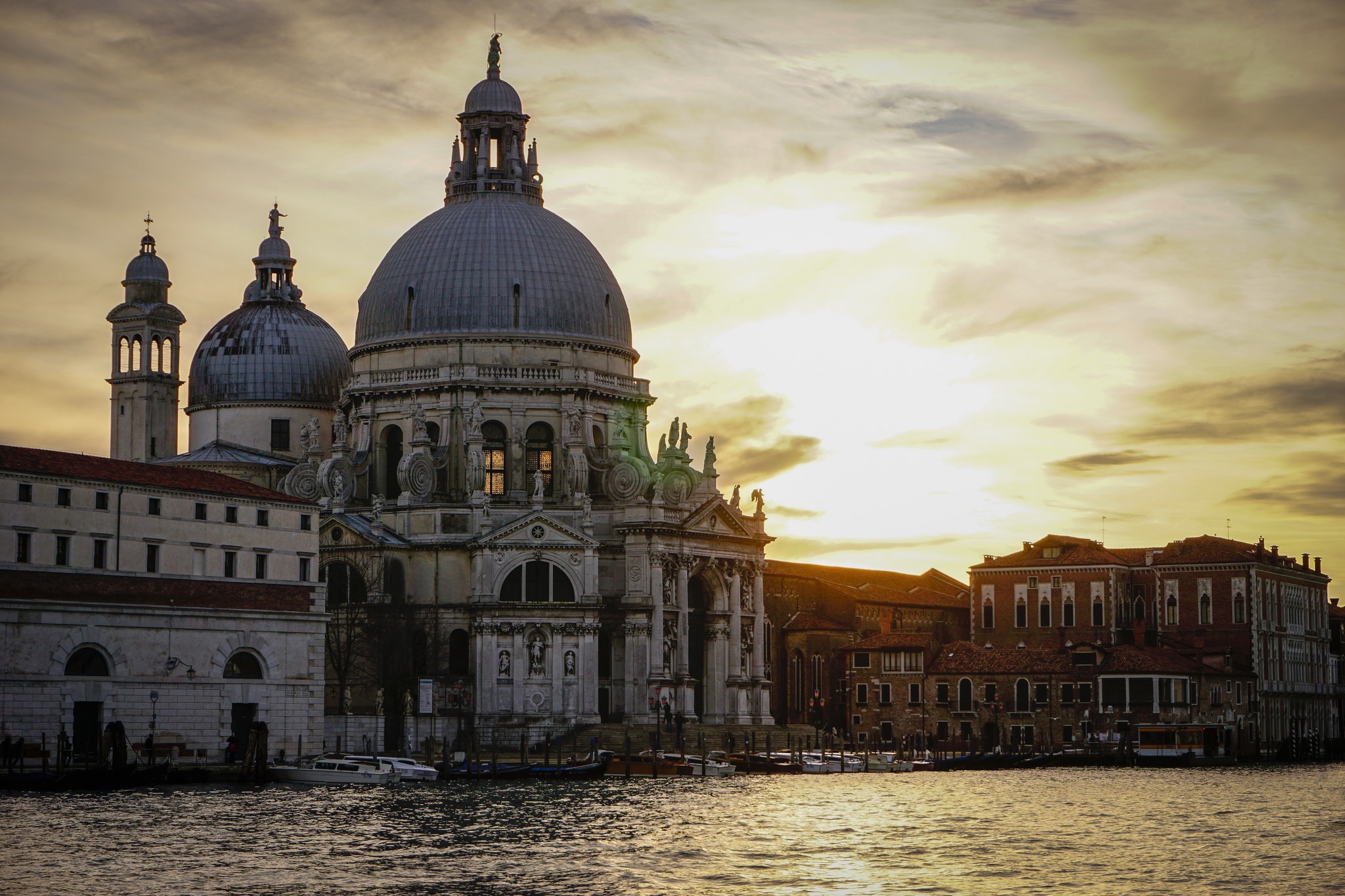 Salute Church Sunset