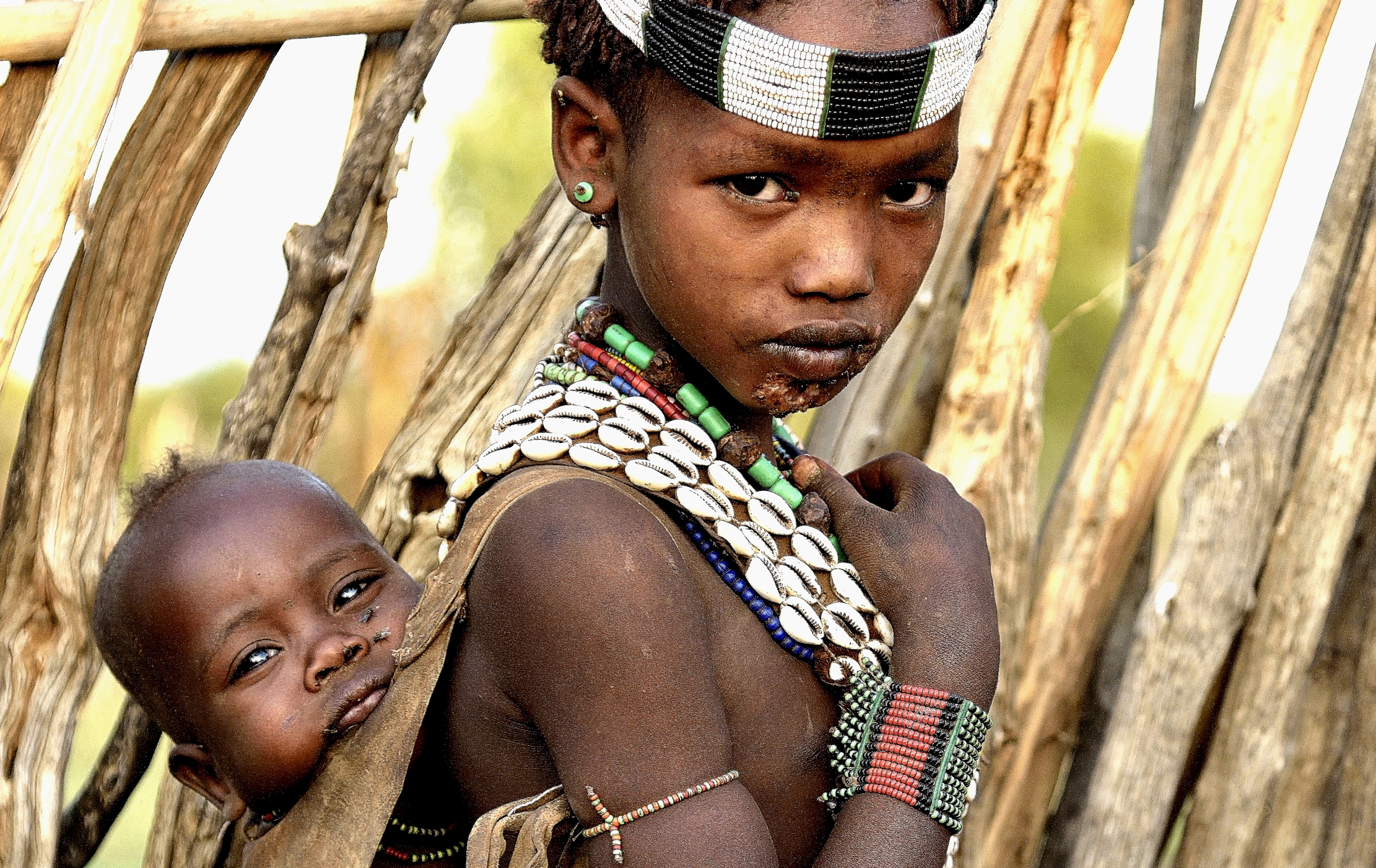 Etiopia 2015 - Bambine Hamer