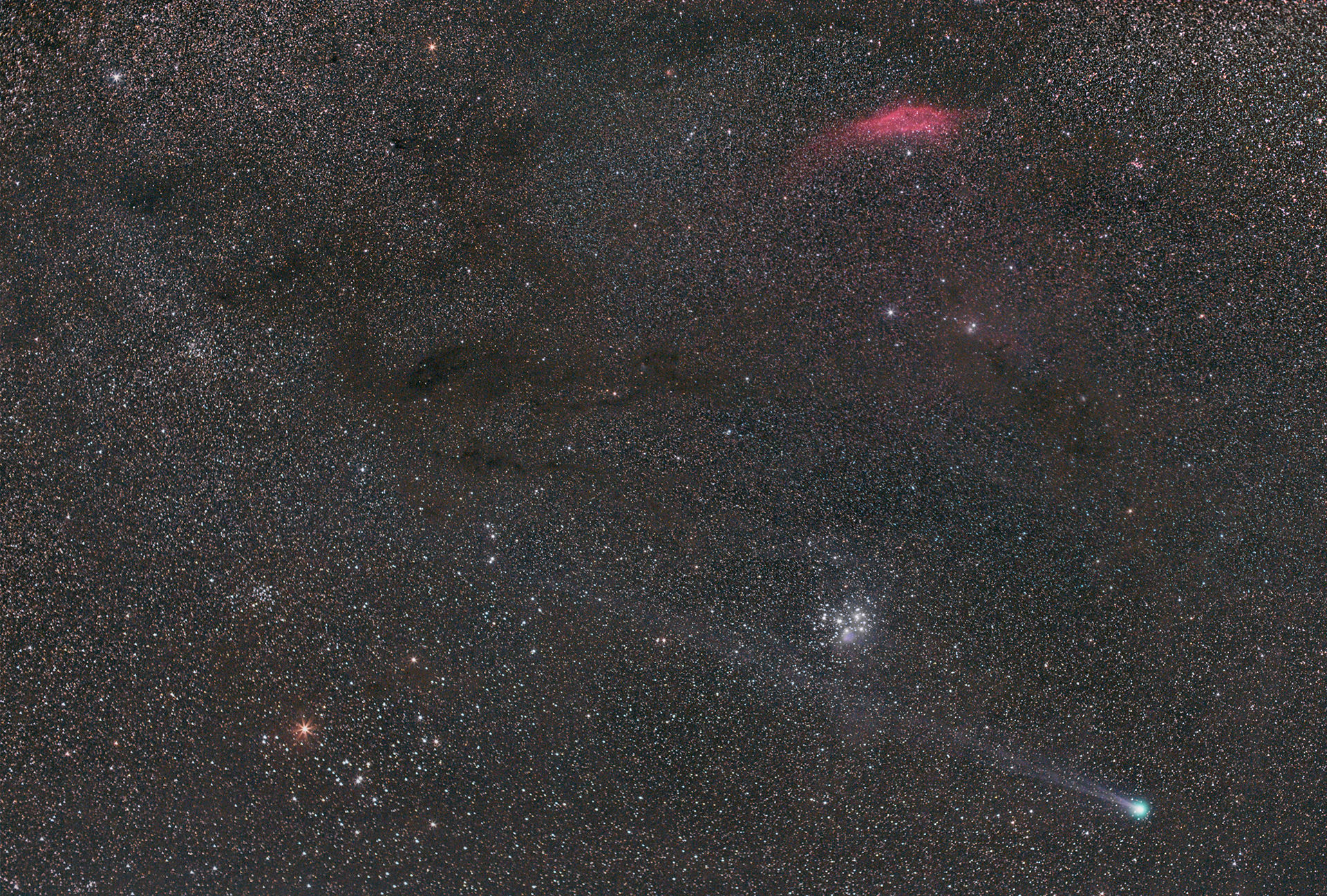 Lovejoy, Pleiadi, Iadi, ngc1499
