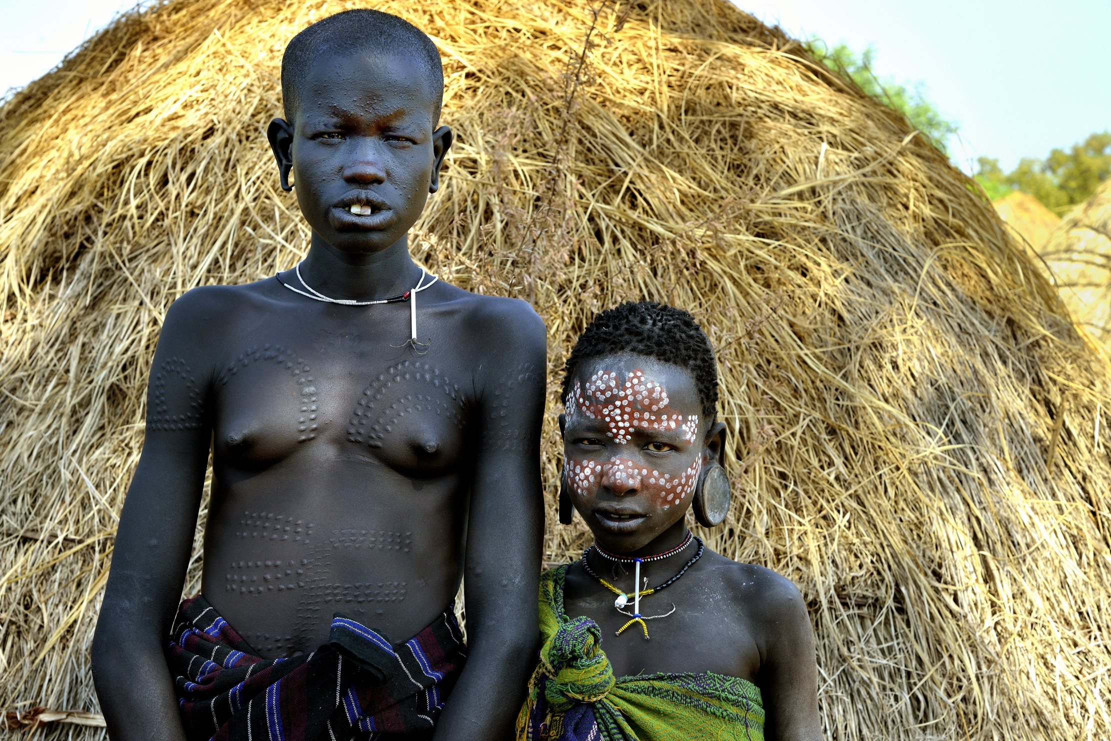 Etiopia 2015 - Ragazze Mursi