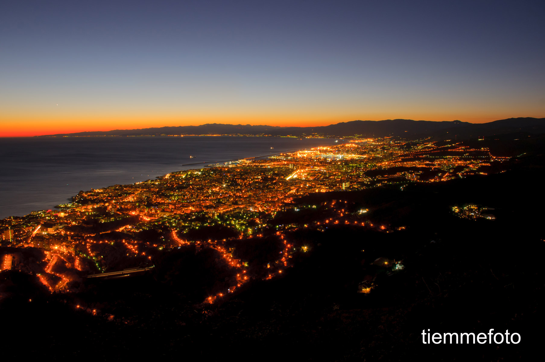 Genoa from Mount Bands