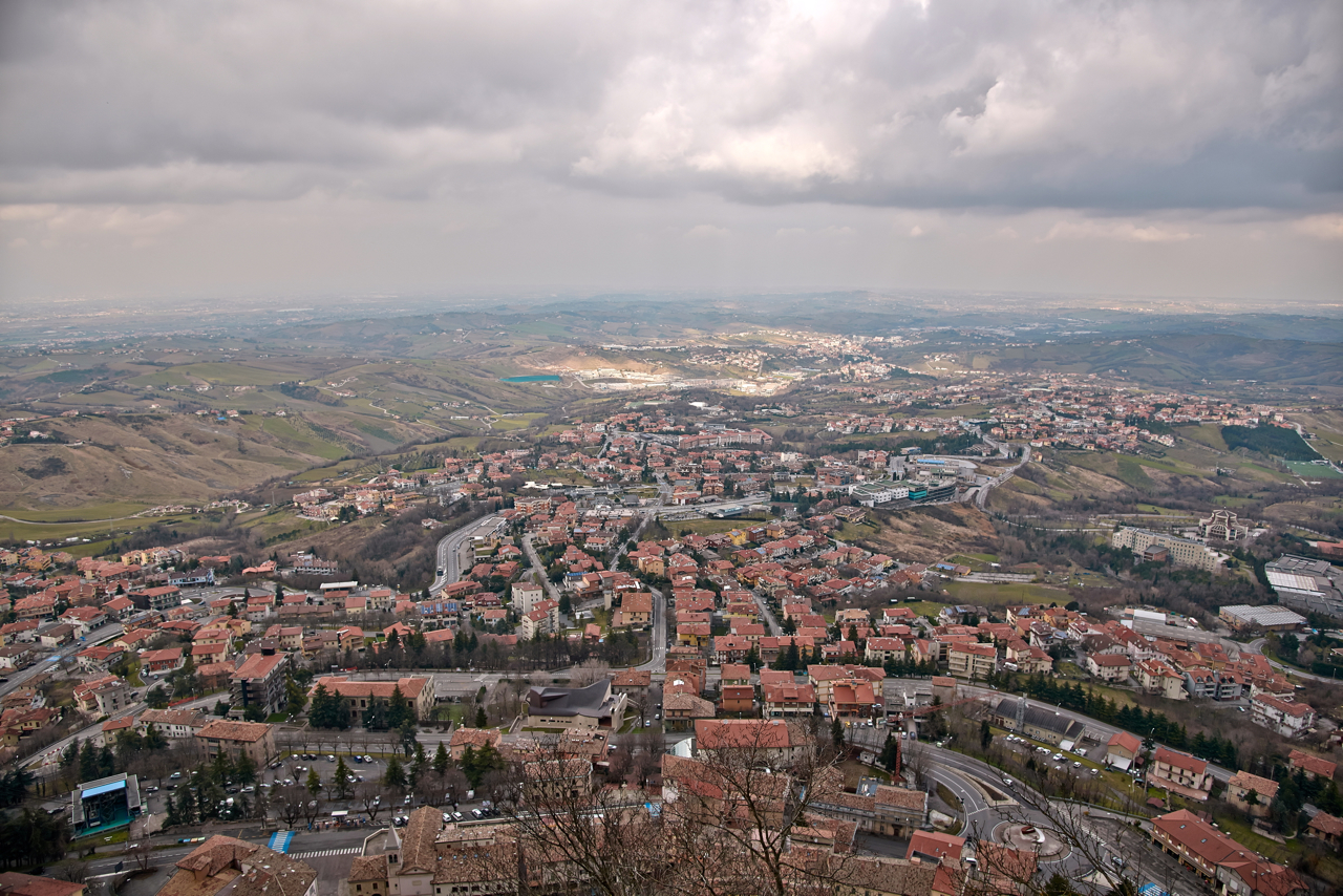 Vista sul San Marino