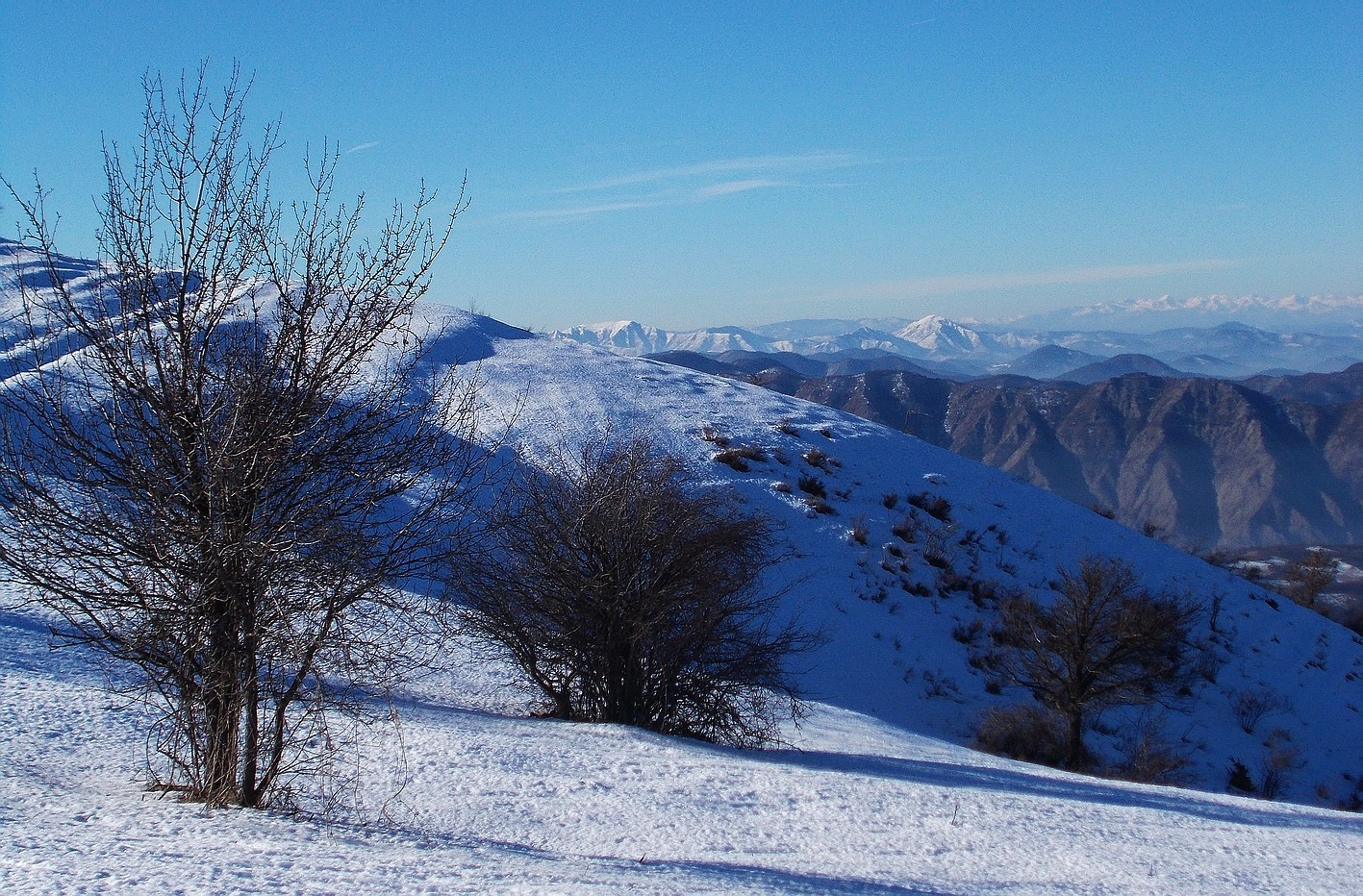 Panorama from Mount Giarolo (al)
