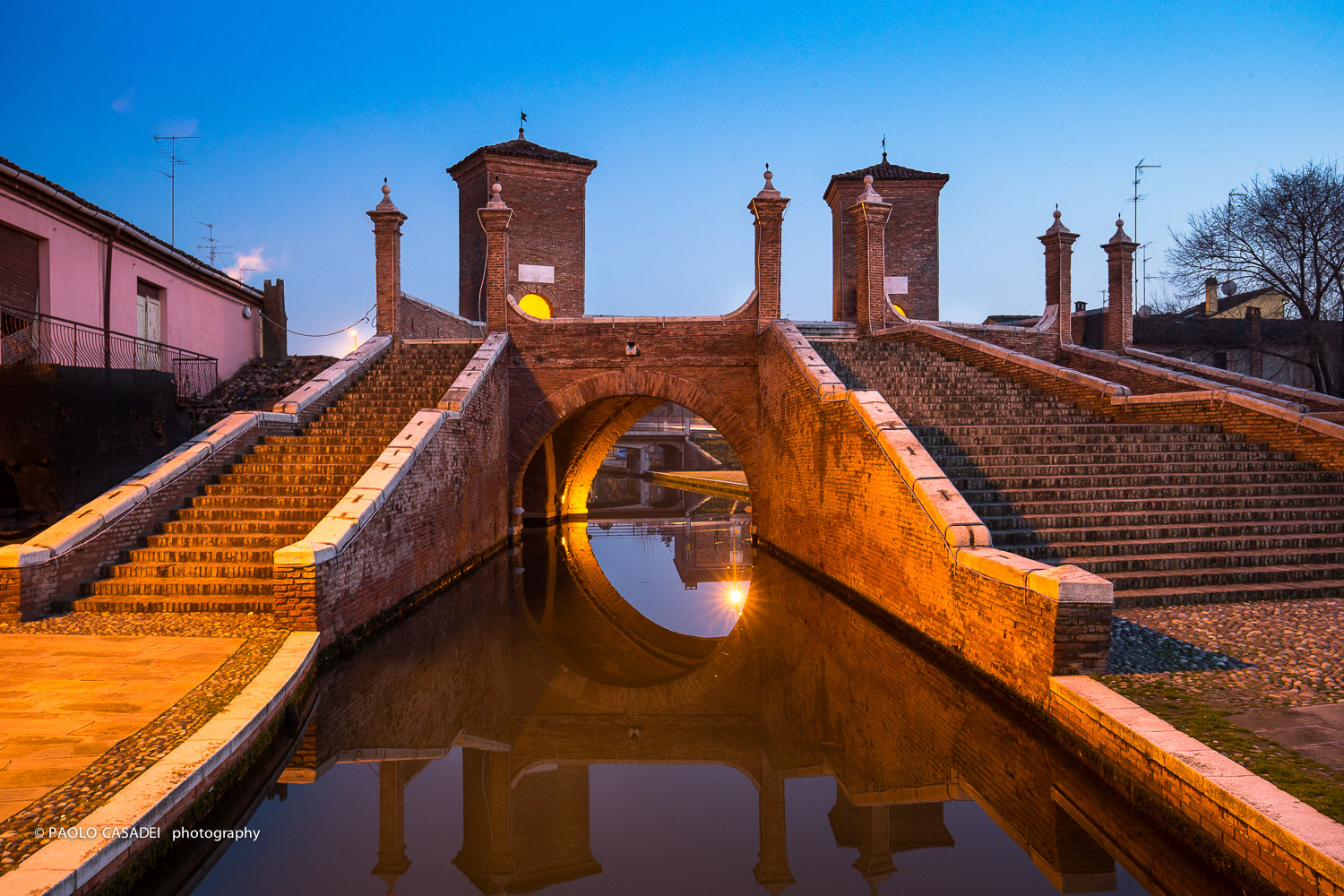 Comacchio blue hour