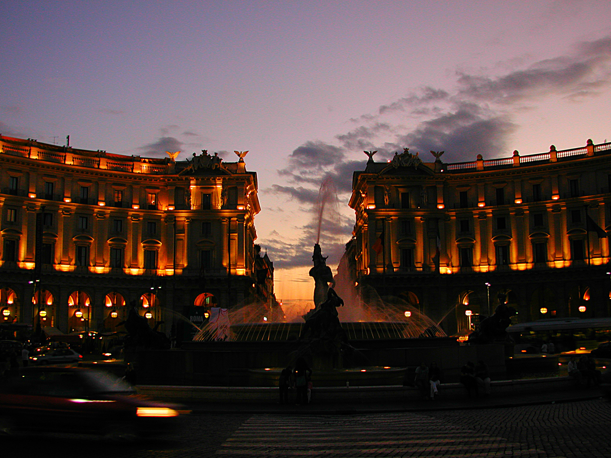 Republic Square in Rome