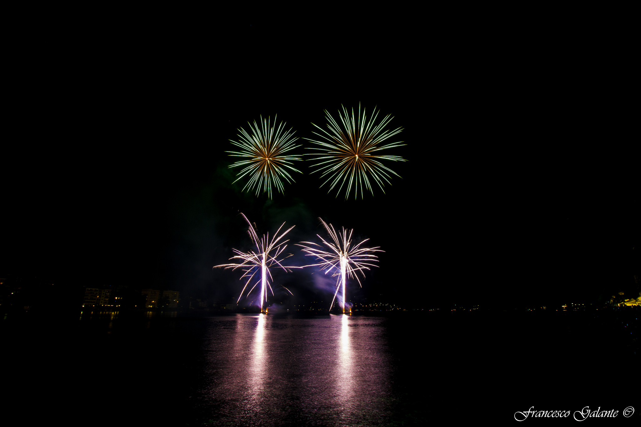 Omegna Fireworks over Lake 7