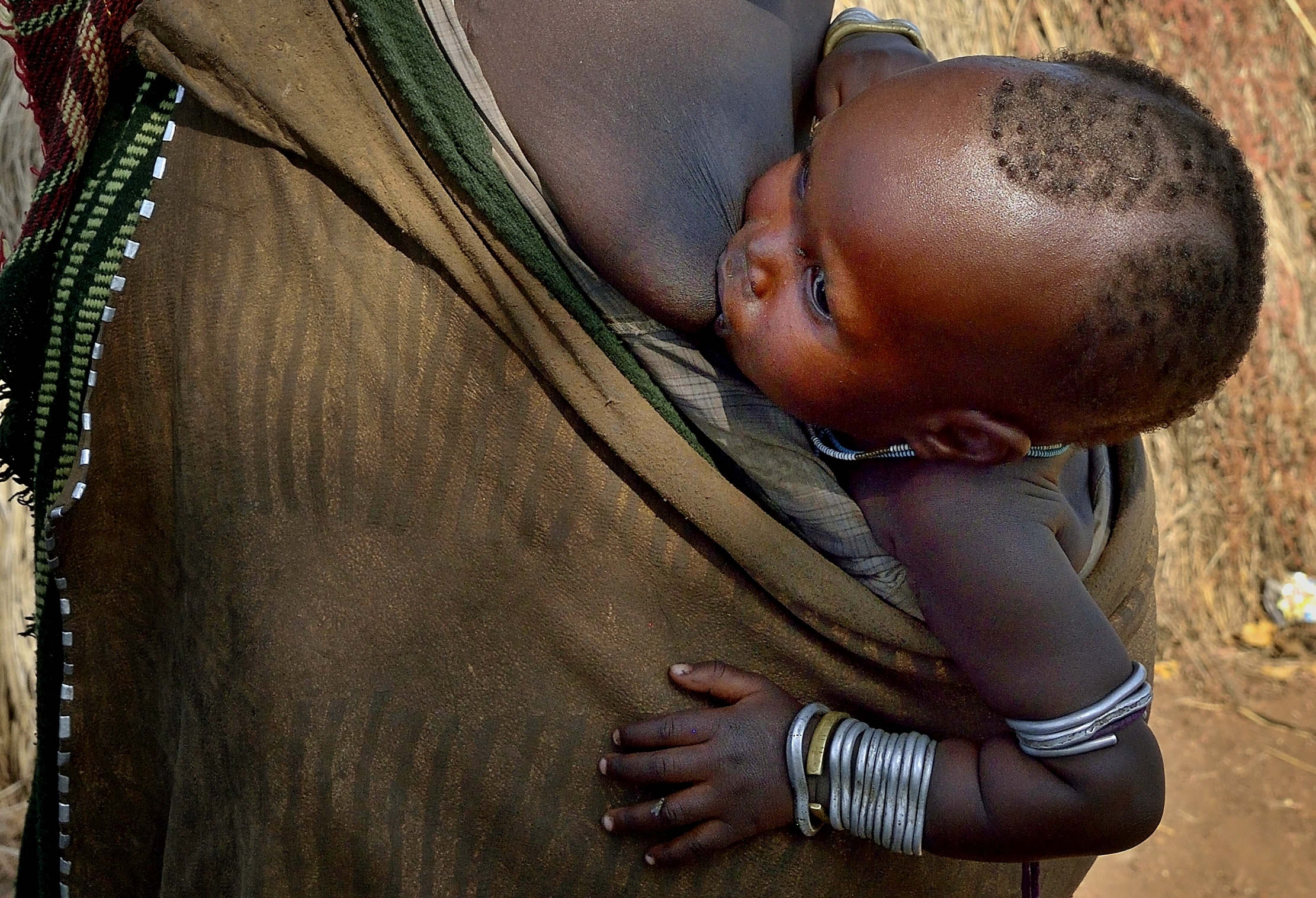 Etiopia 2015 - Bambino Mursi