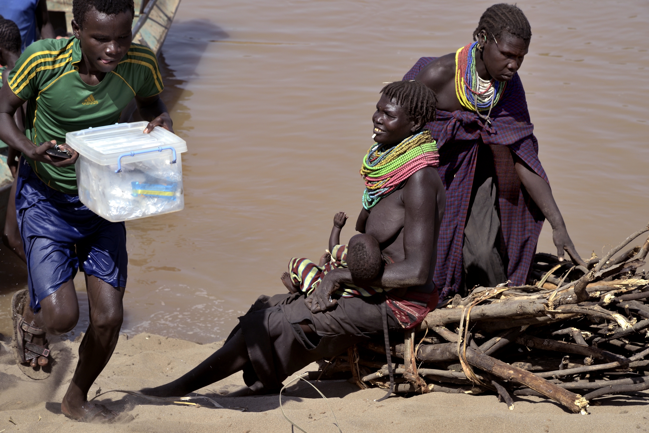 Etiopia 2015 - Donne Nygatom sull'Omo river