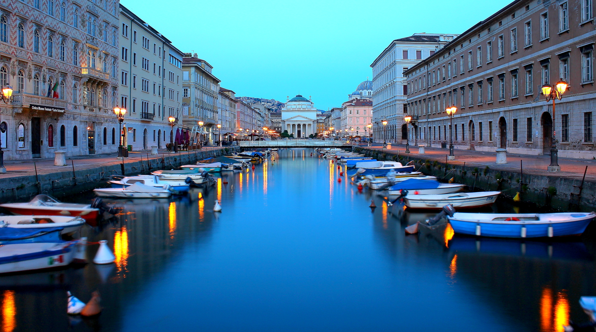 Ponterosso at first light evening