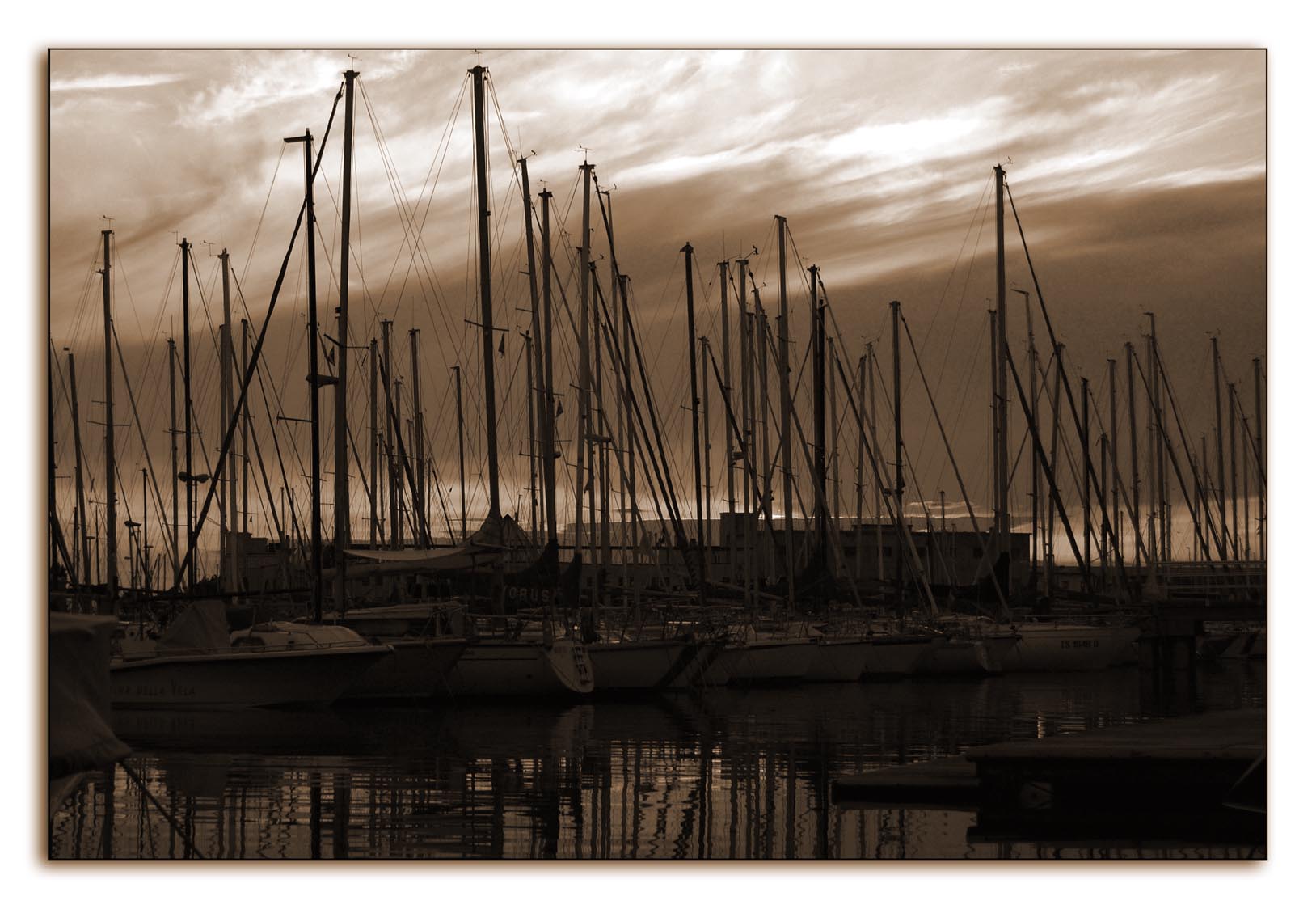 Tramonto in sacchetta...