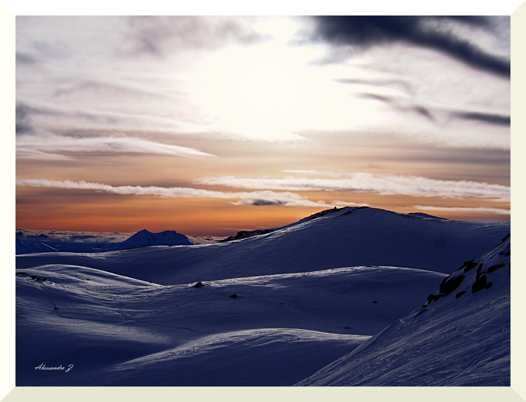 Waves in the sunset II