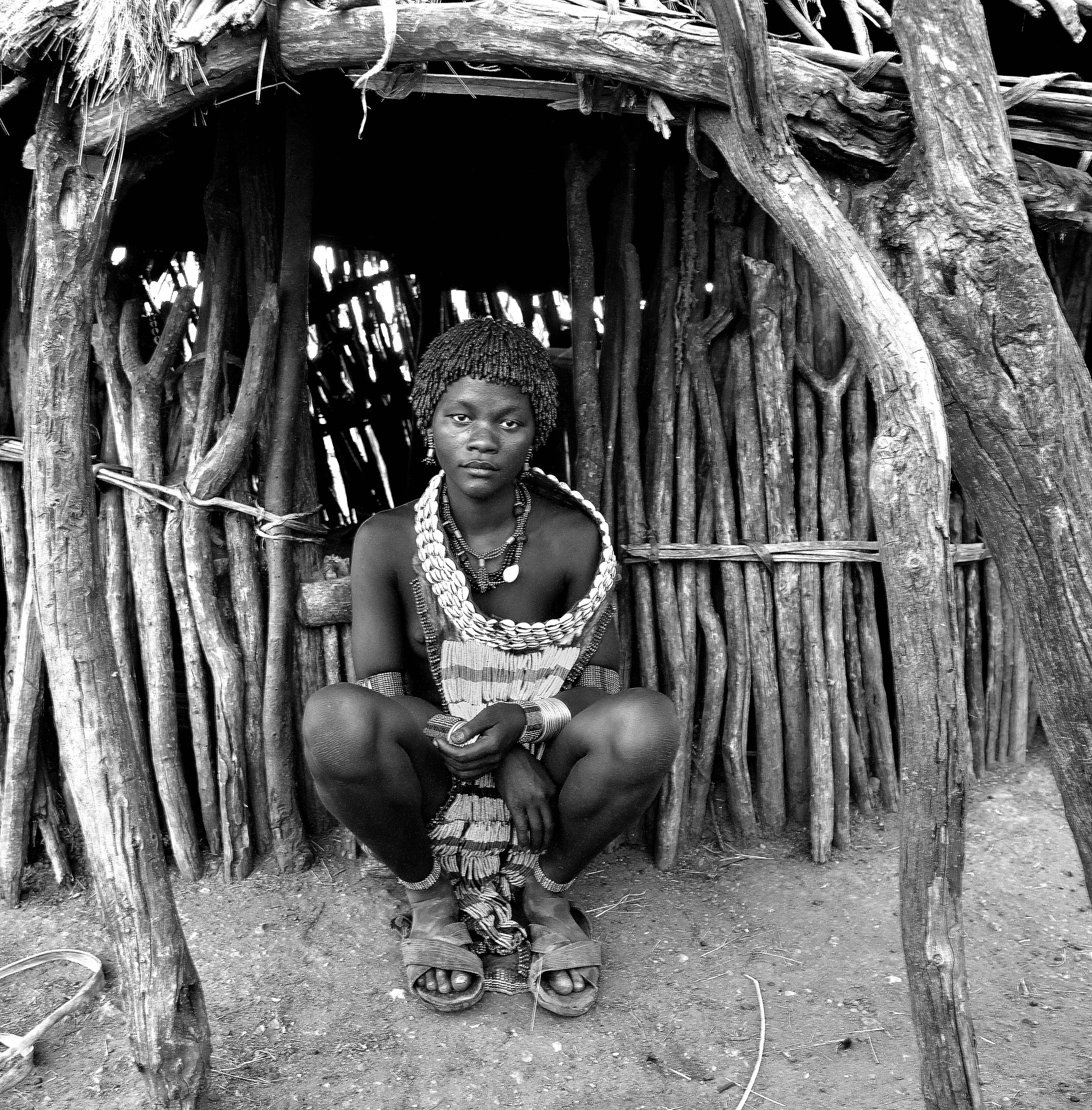 Etiopia 2015 - Ragazza Hamer