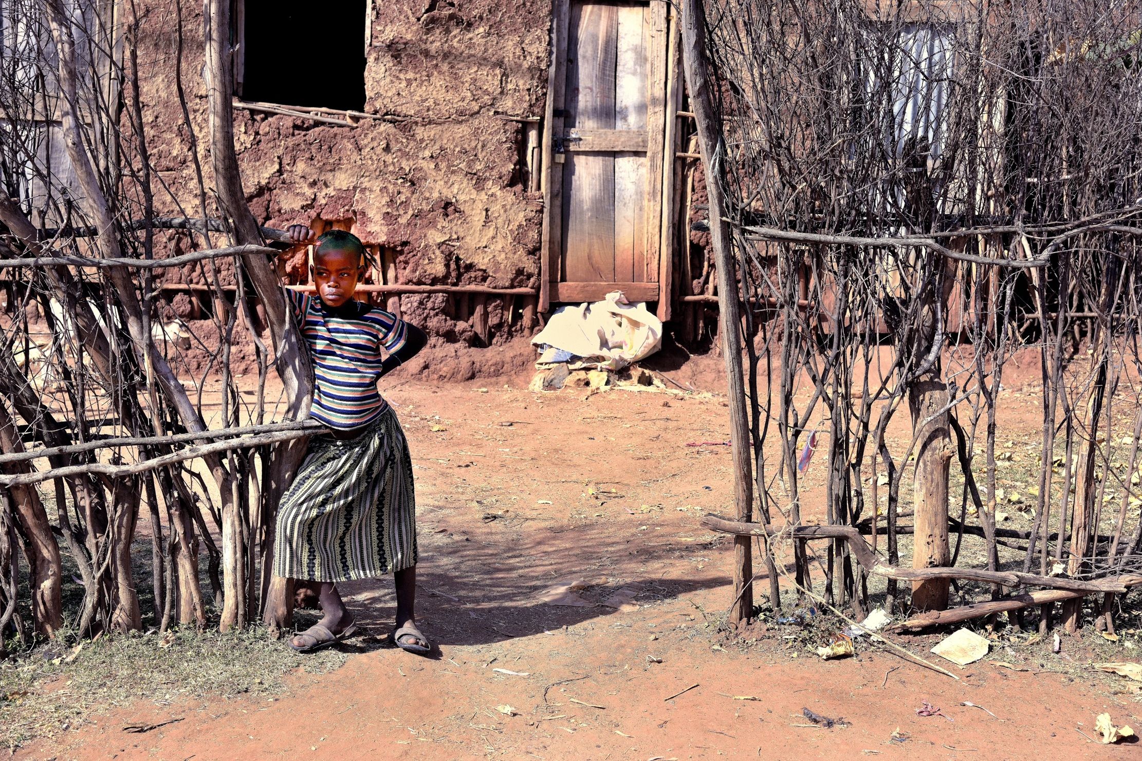 In un mercato vicino ad un vill - Al mercato di Kayafer