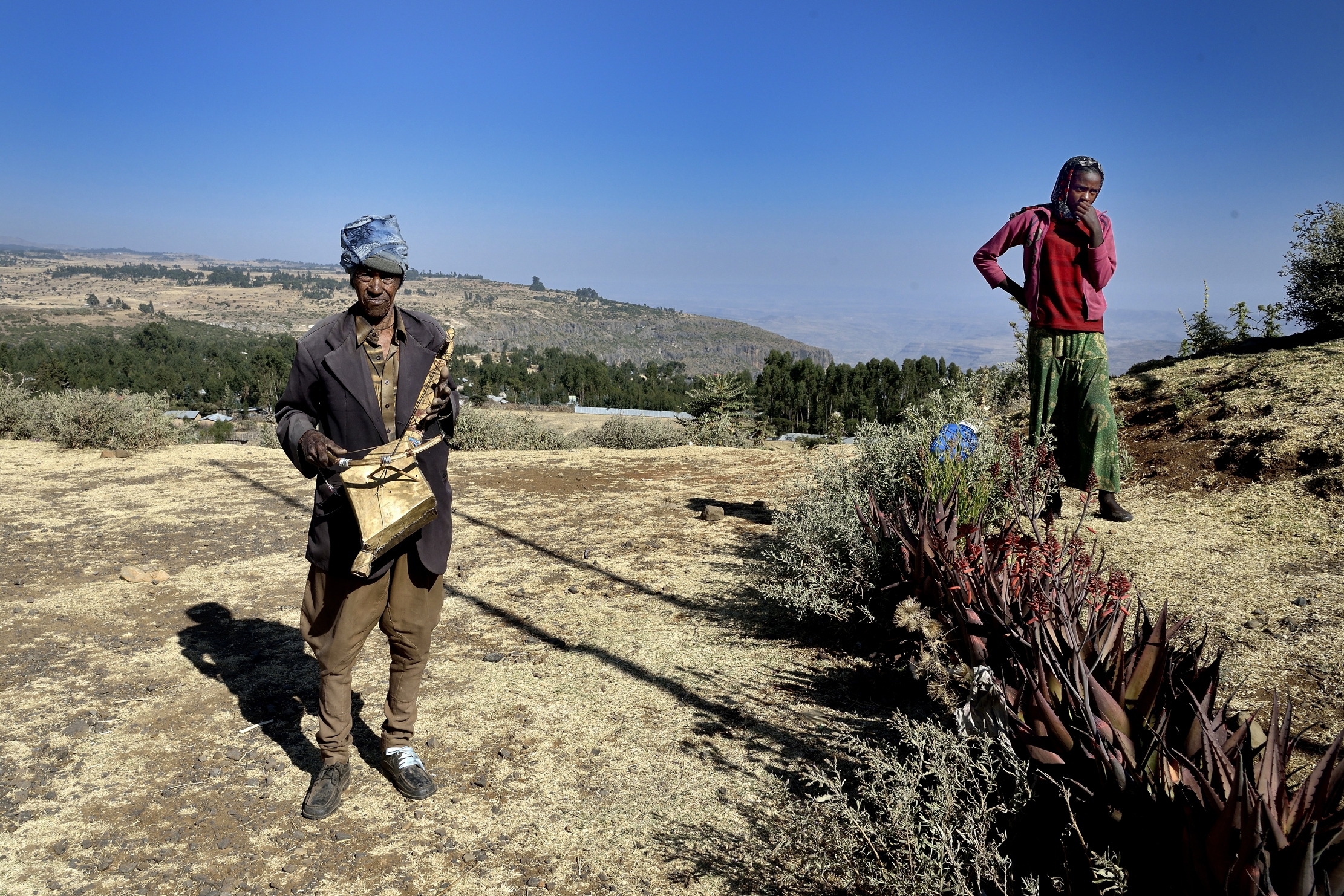 Etiopia 2015 - Anziano Amara (menestrello)