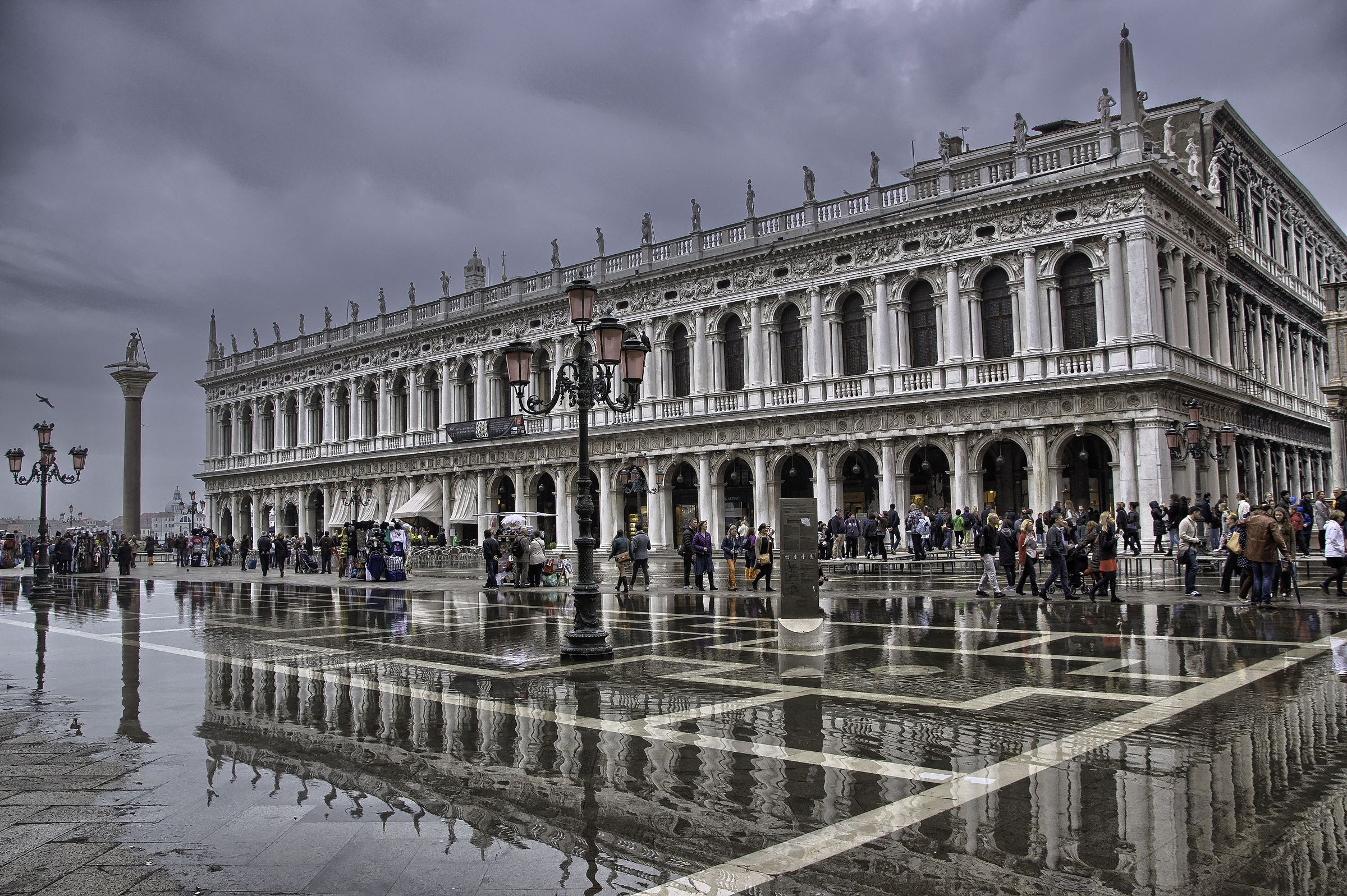 Acqua alta a Venezia