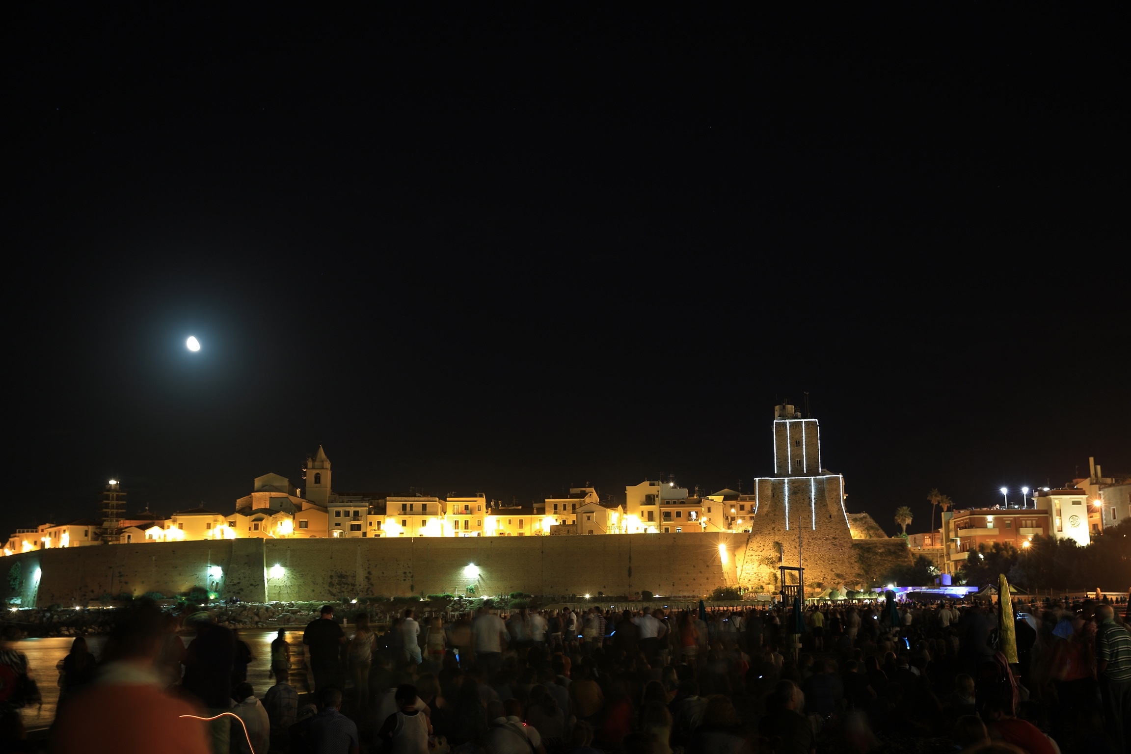Termoli by night