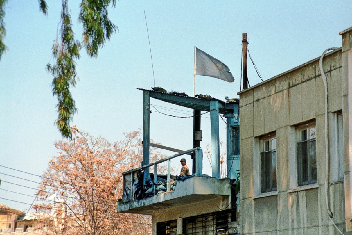postazione ONU a Nicosia