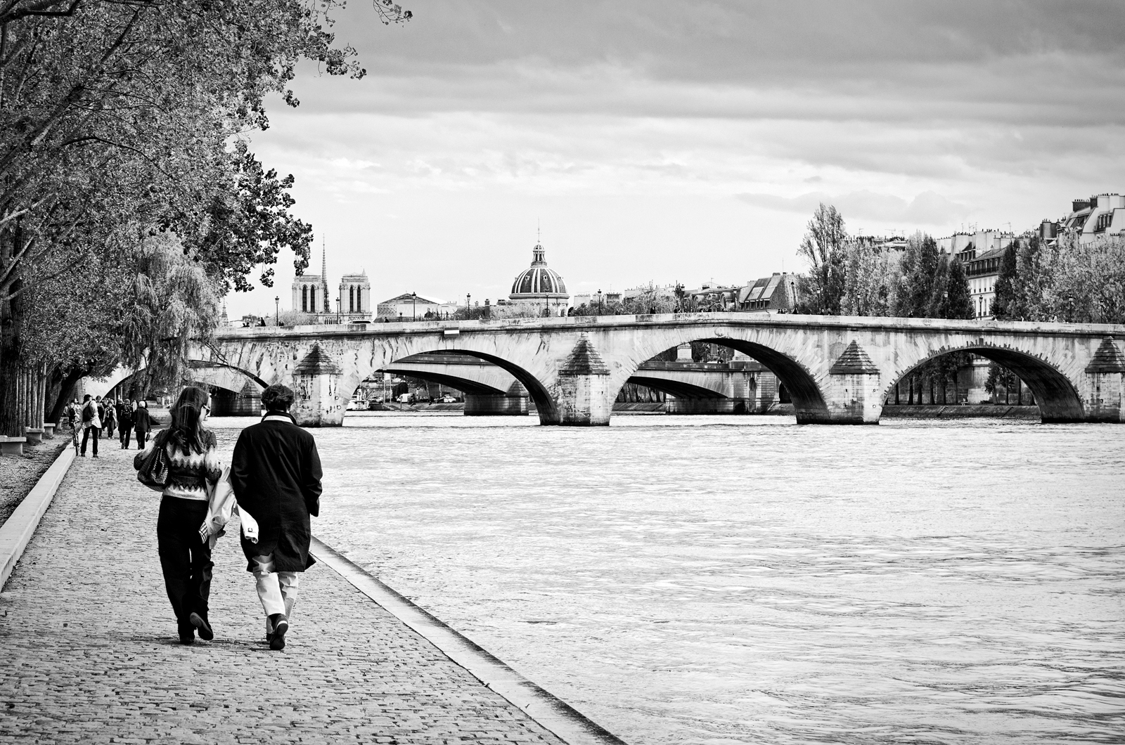 marcher sur la Seine
