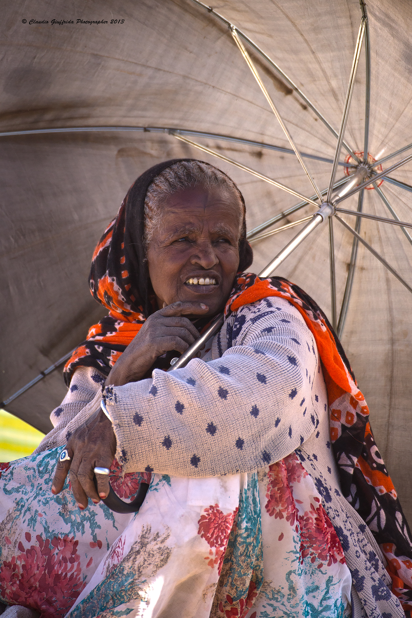 Woman of the Ethiopian highlands