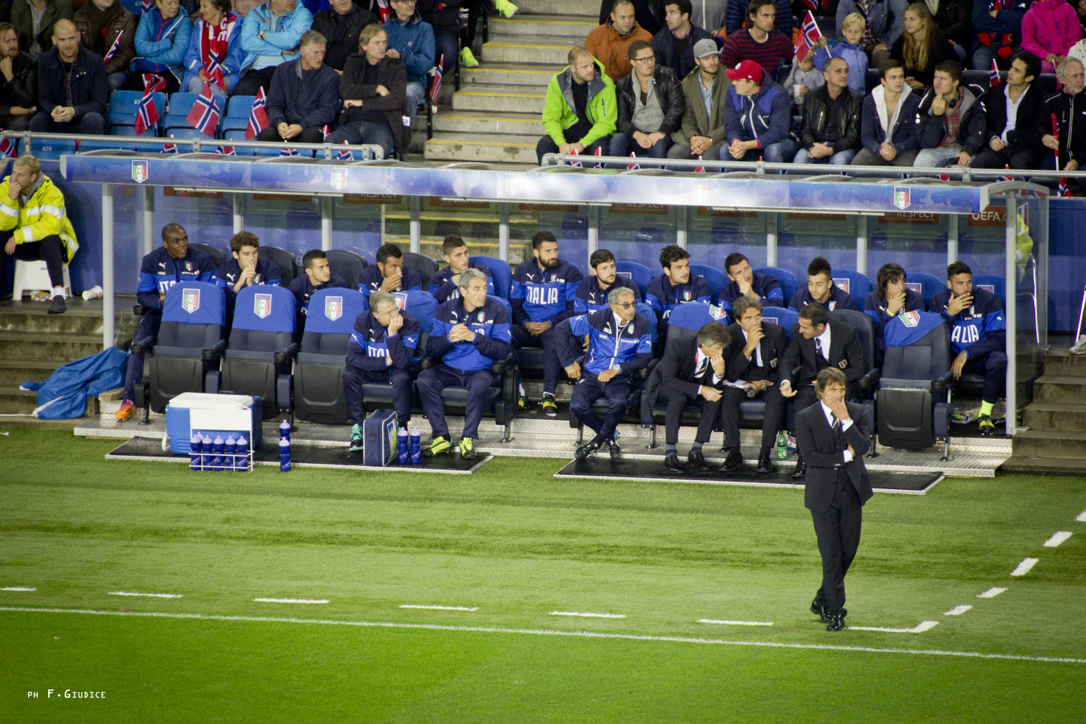 Novegia-Italy, Euro 2016 qualifiers