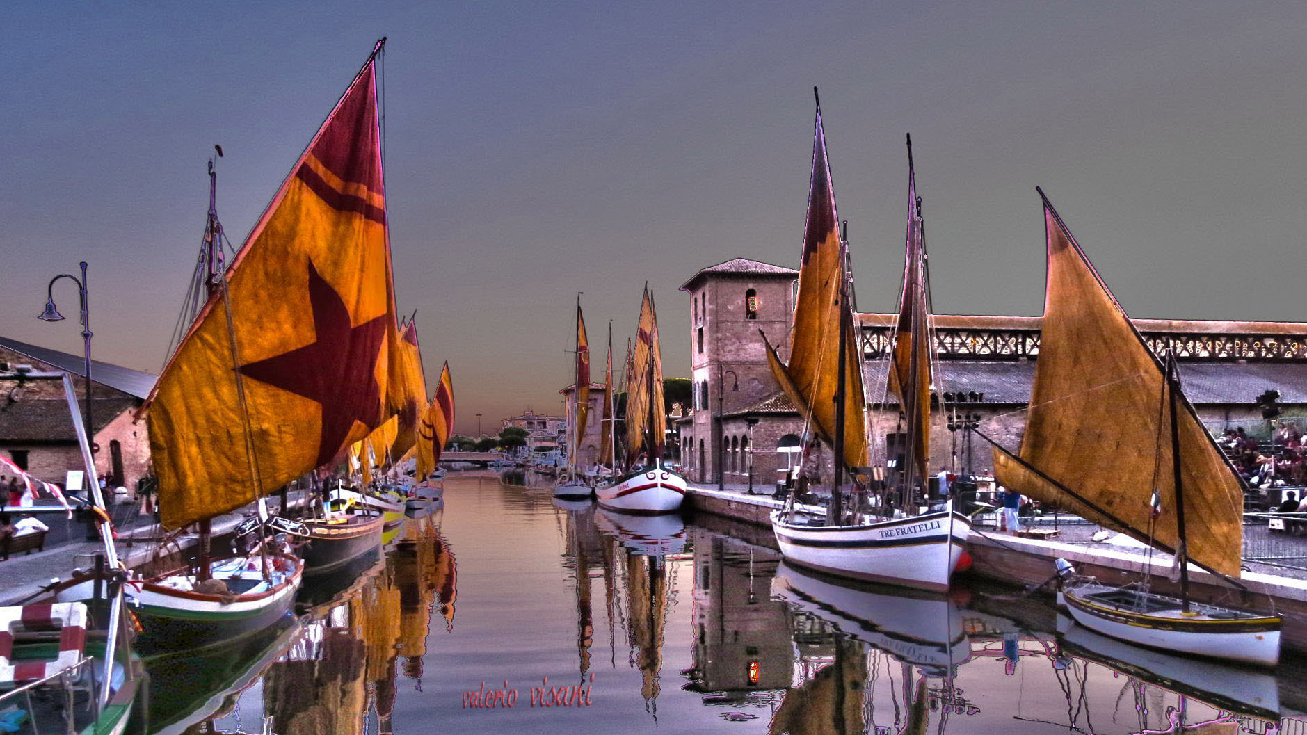 Cervia porto canale