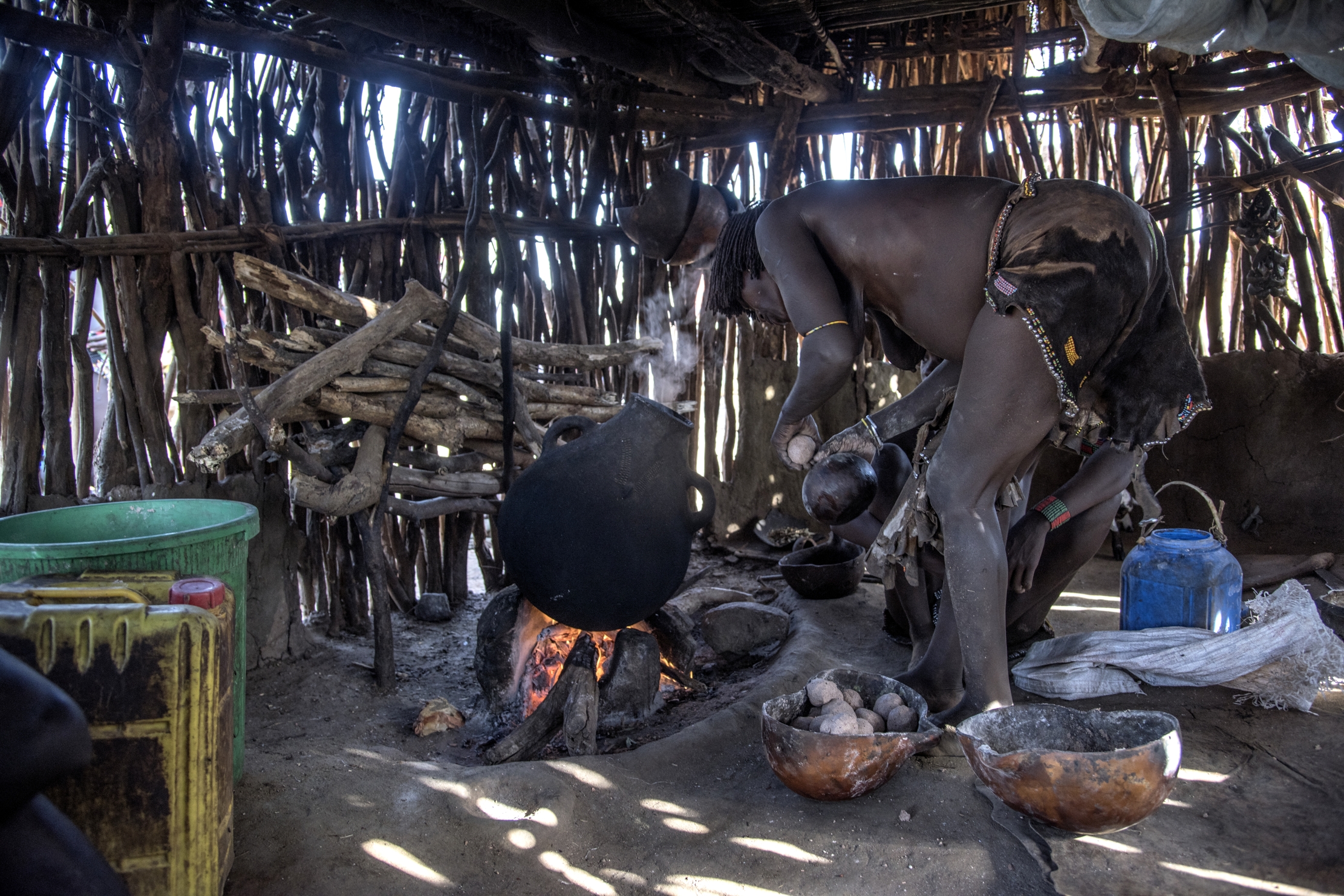 Etiopia 2015 - Nella capanna Hamer
