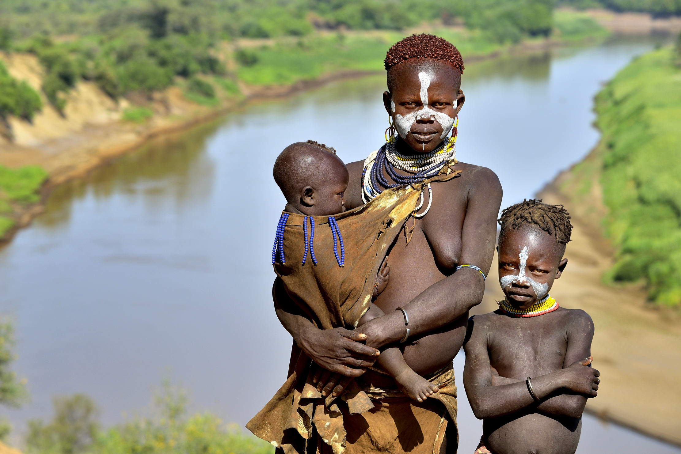 Etiopia 2015 - Donna Karo con bambino