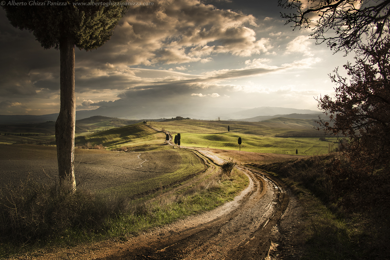 The streets of Tuscany